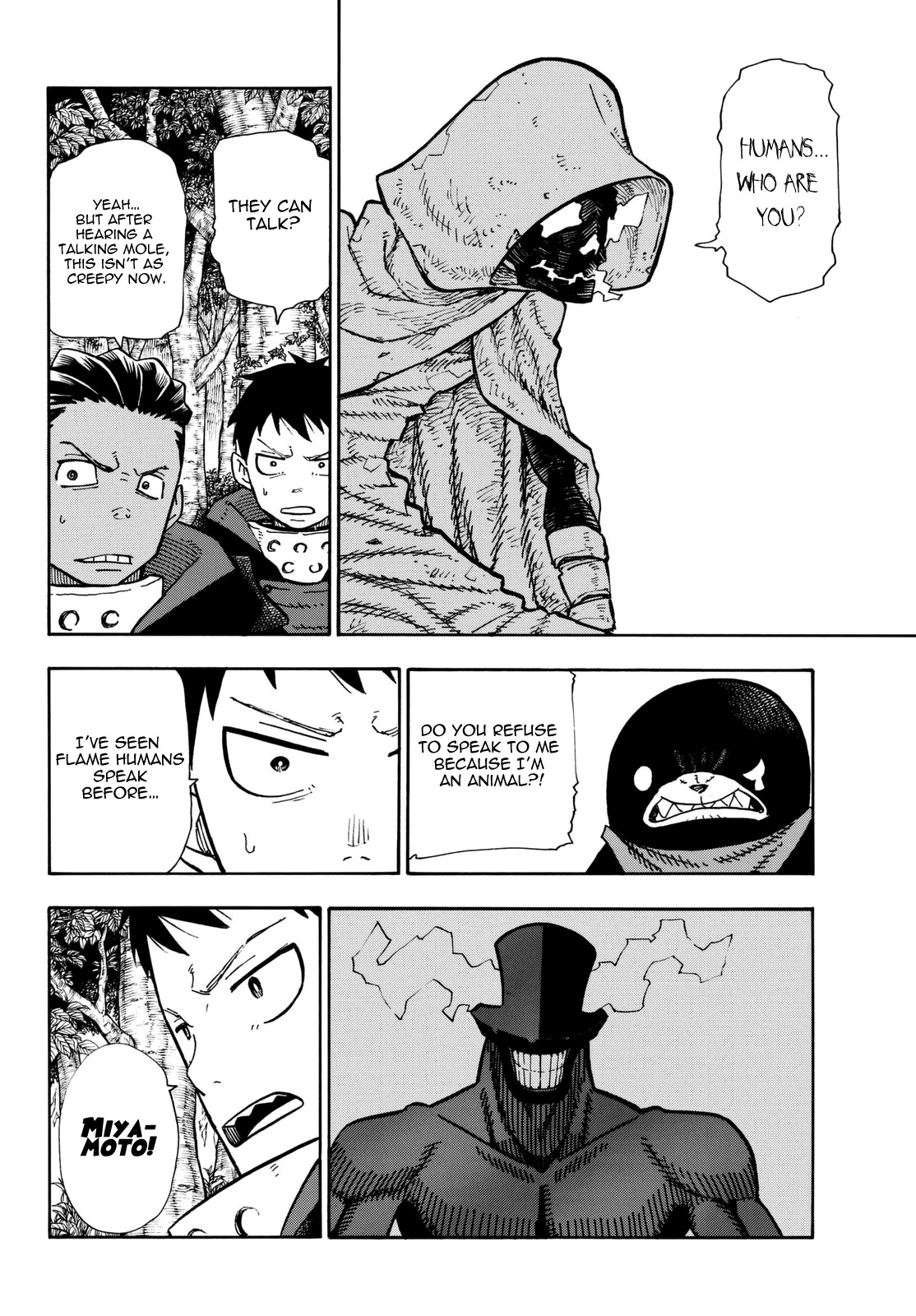 Enen no Shouboutai Chapter 116 page 19 - Chapter 116: The Holy Land