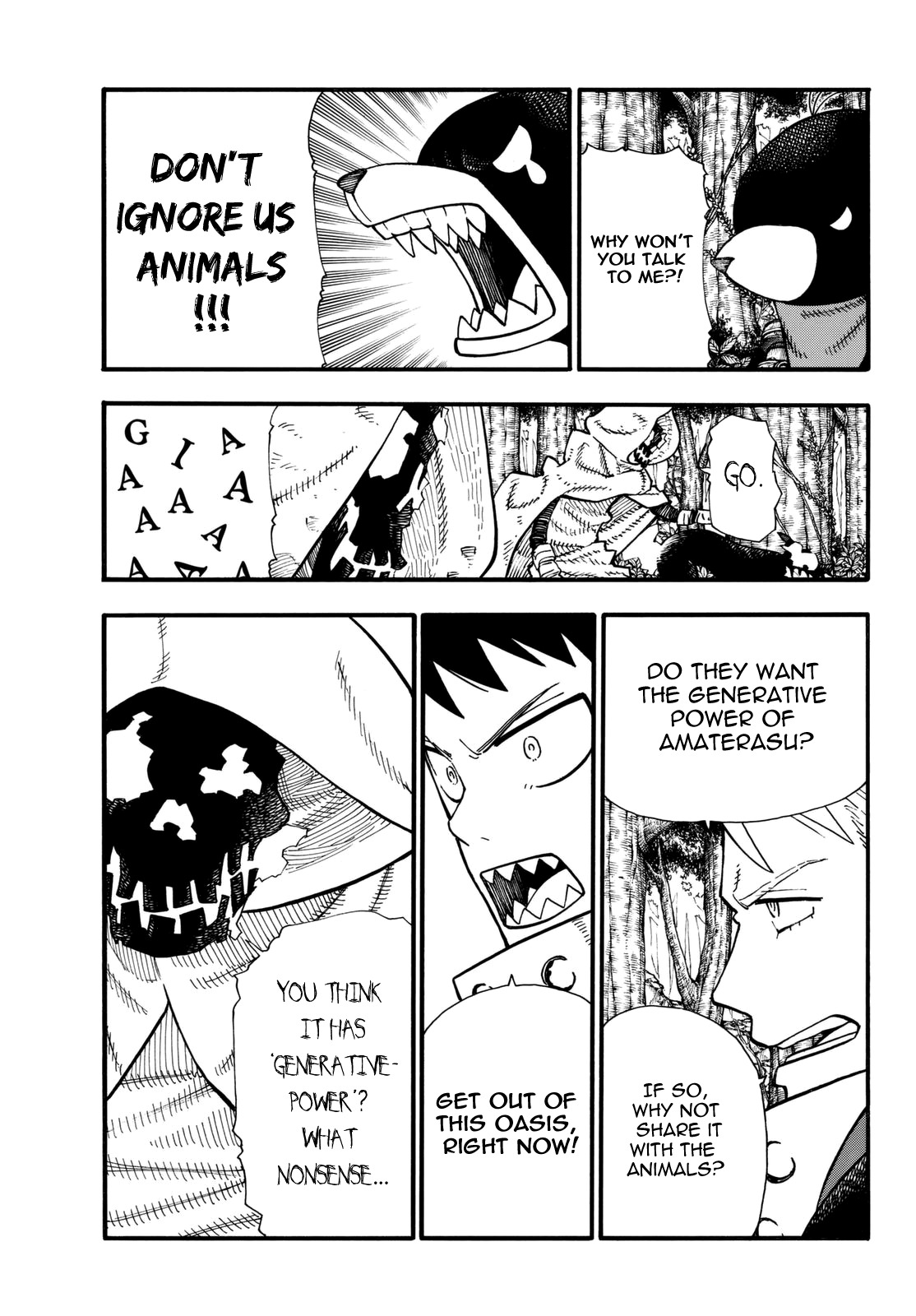 Enen no Shouboutai Chapter 116 page 20 - Chapter 116: The Holy Land