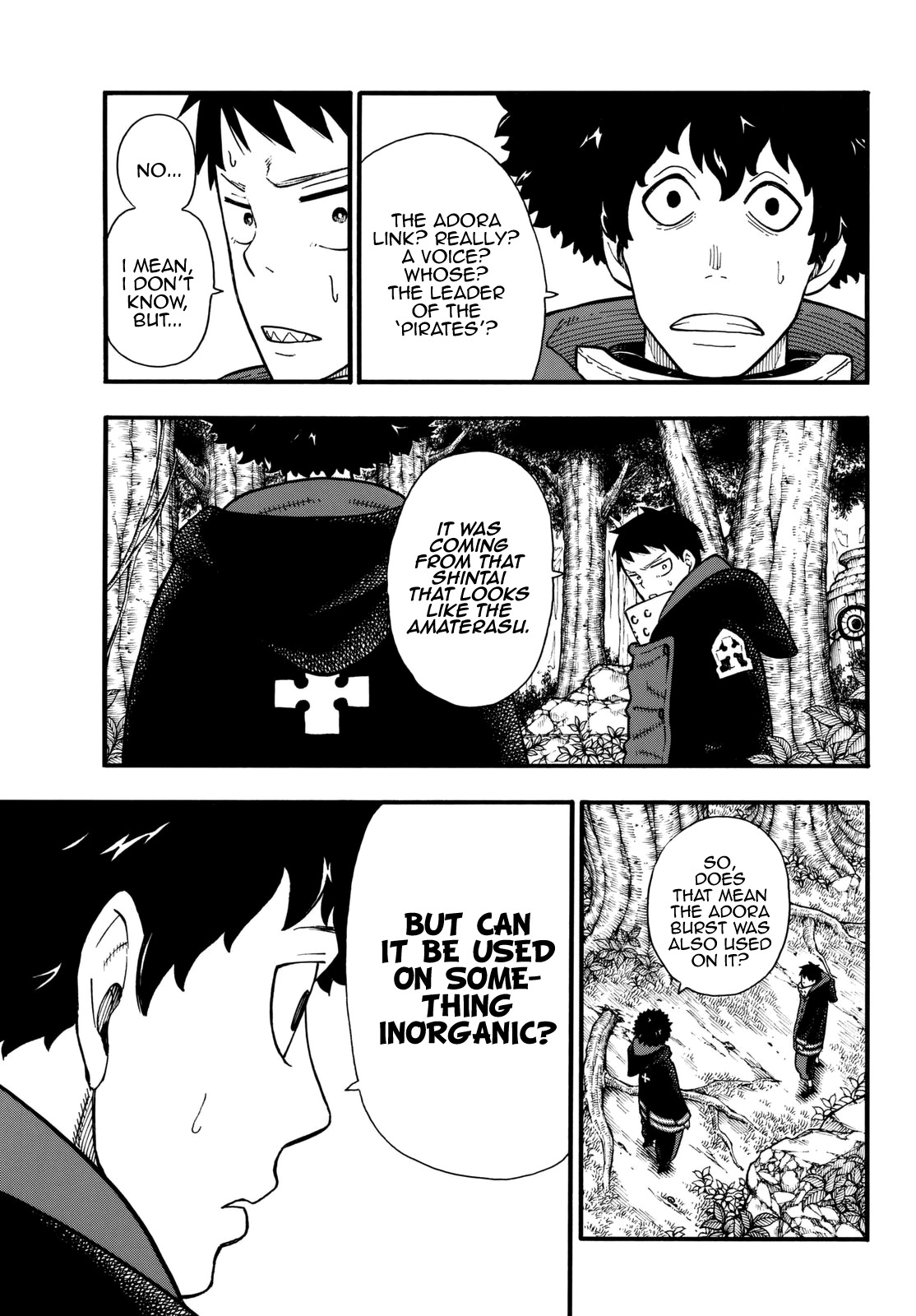 Enen no Shouboutai Chapter 116 page 4 - Chapter 116: The Holy Land