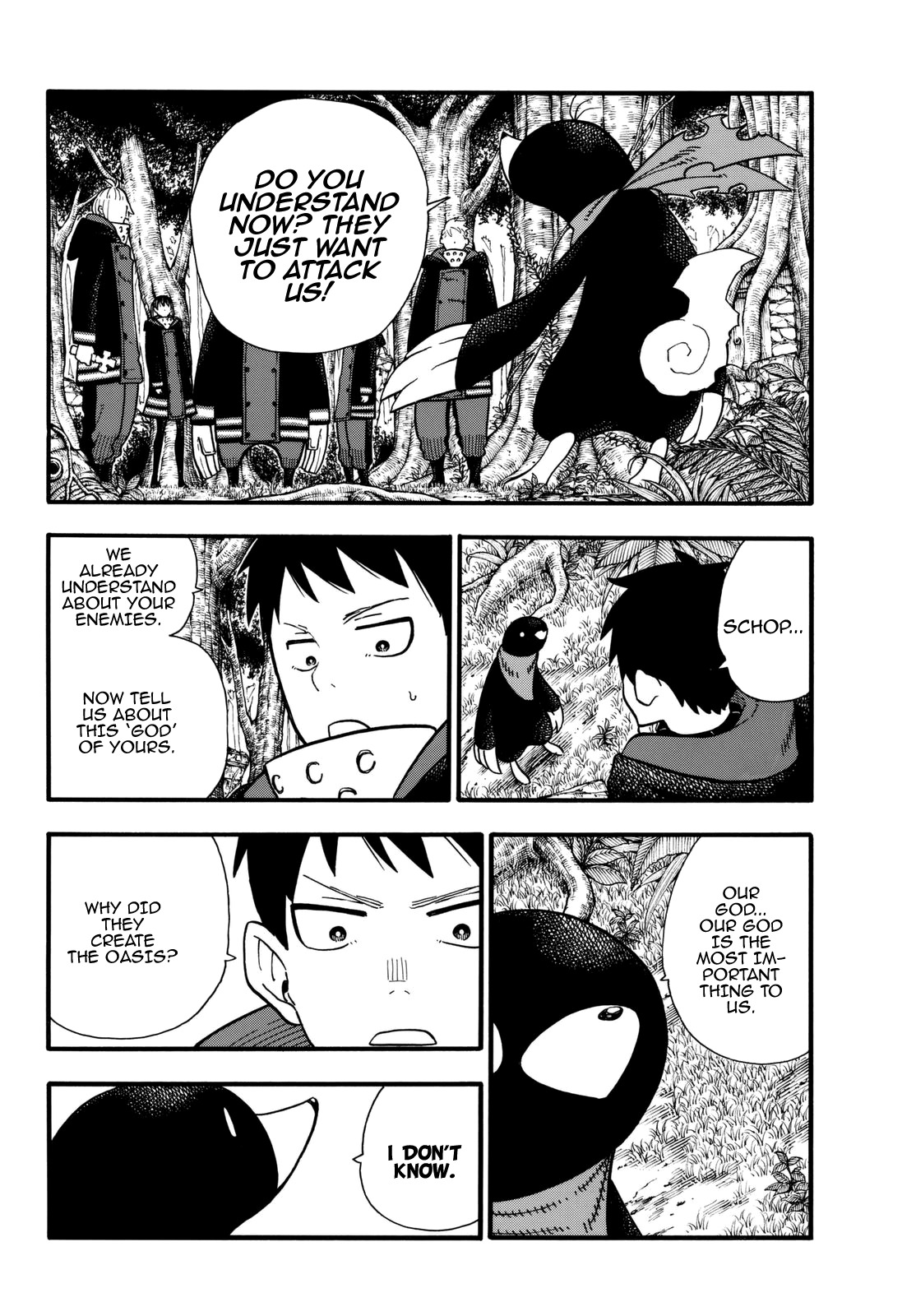 Enen no Shouboutai Chapter 116 page 5 - Chapter 116: The Holy Land