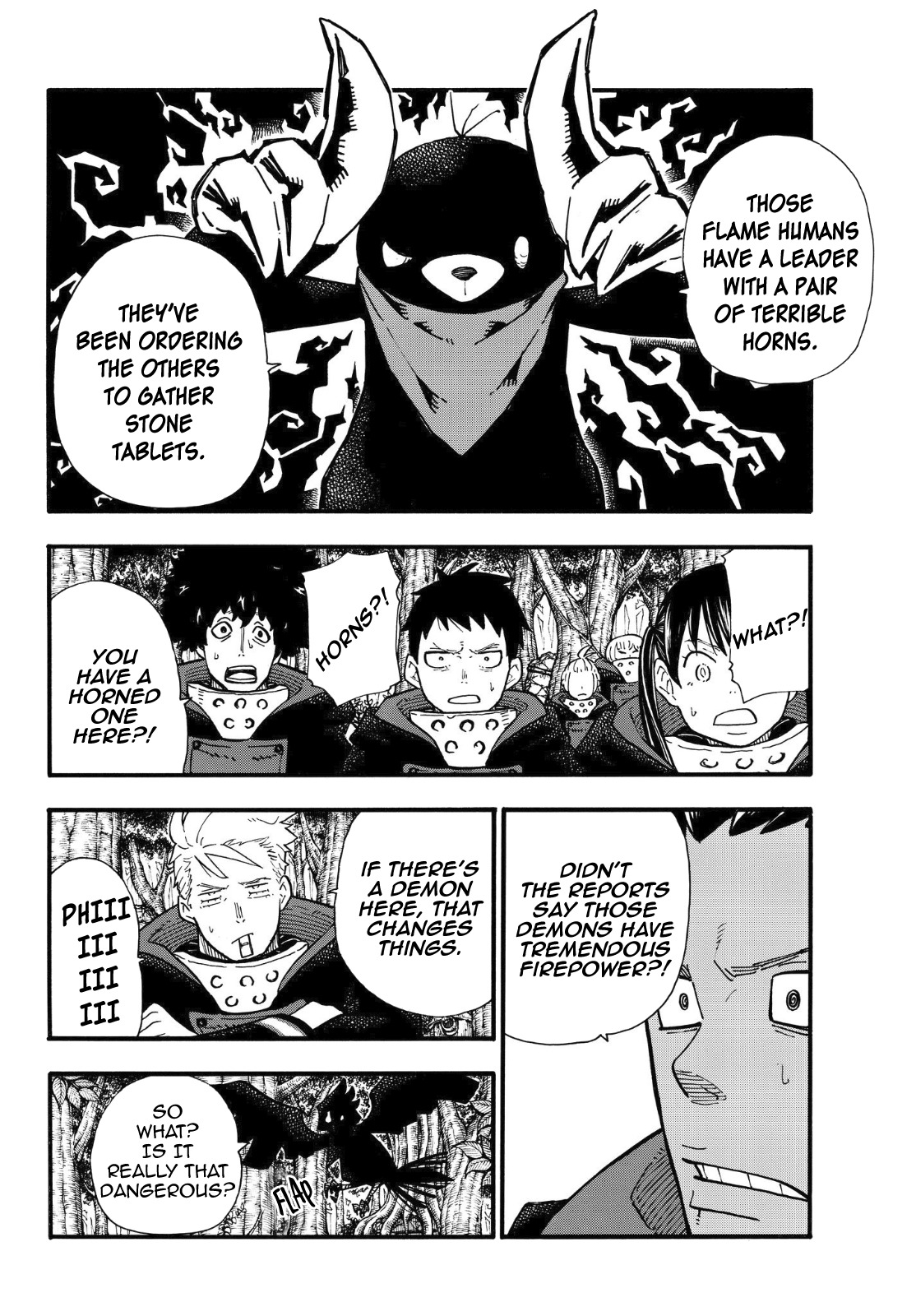 Enen no Shouboutai Chapter 117 page 11 - Chapter 117: Burning Evil Lurks