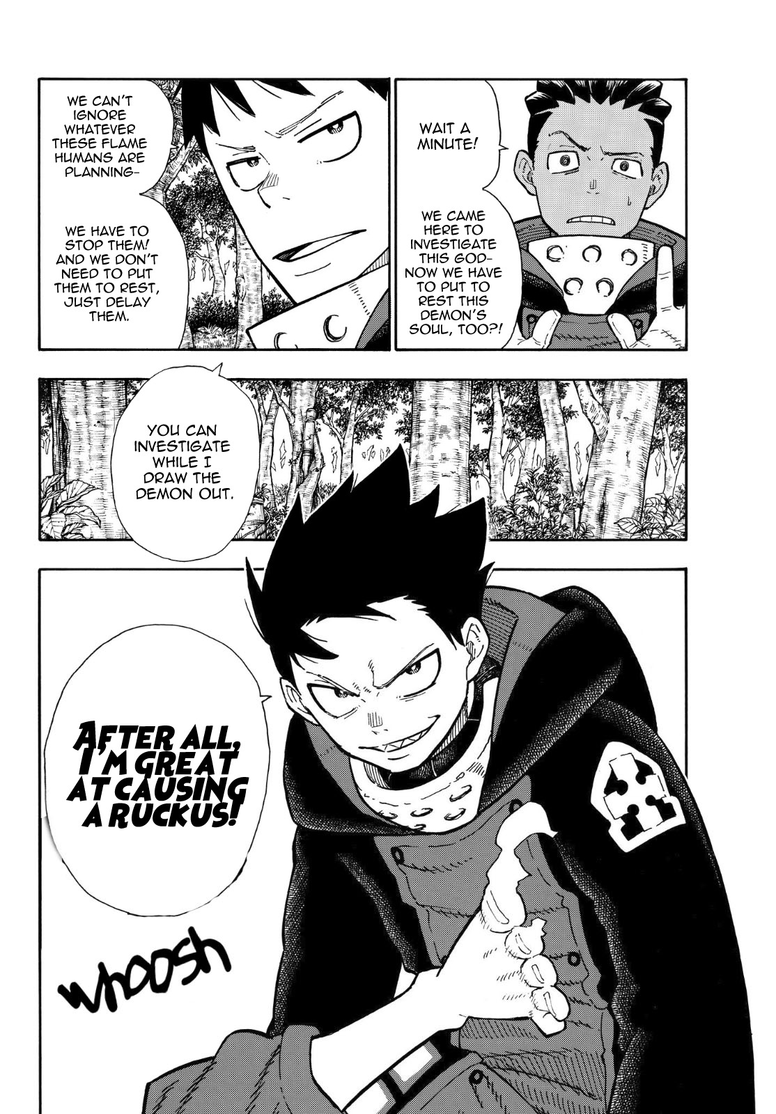Enen no Shouboutai Chapter 117 page 13 - Chapter 117: Burning Evil Lurks