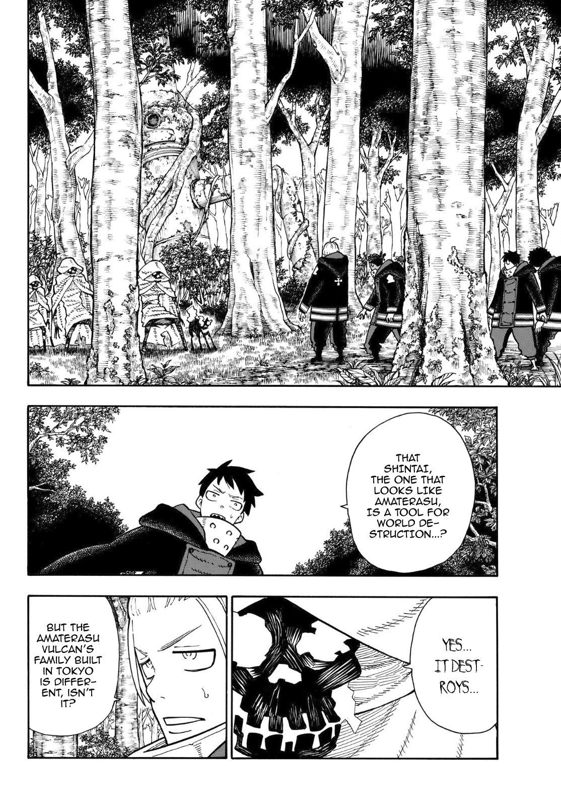 Enen no Shouboutai Chapter 117 page 3 - Chapter 117: Burning Evil Lurks