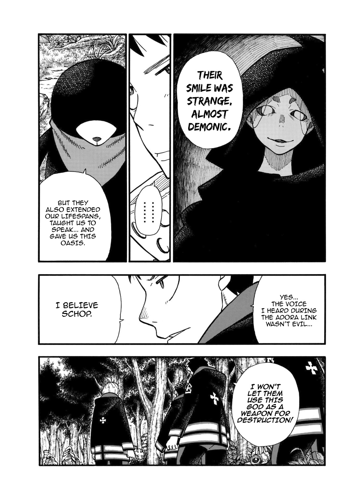 Enen no Shouboutai Chapter 117 page 6 - Chapter 117: Burning Evil Lurks