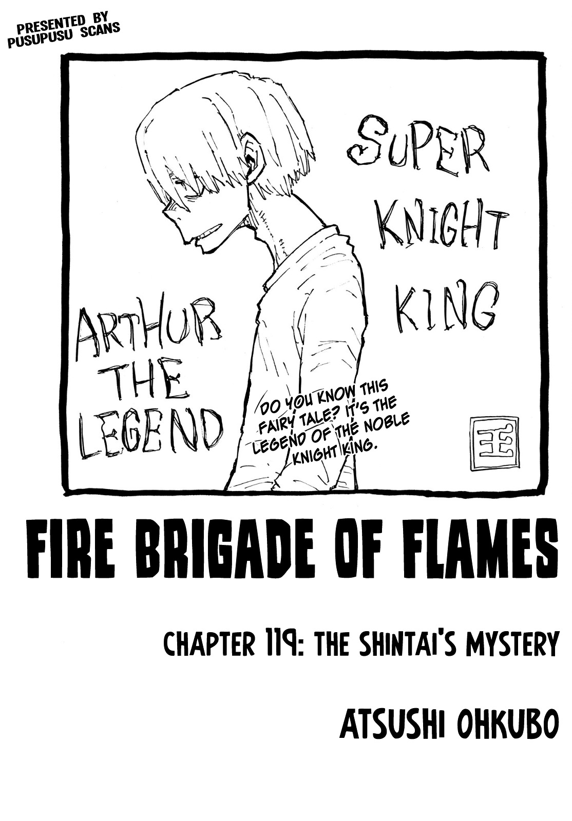 Enen no Shouboutai Chapter 119 page 1 - Chapter 119: The Shintai's Mystery