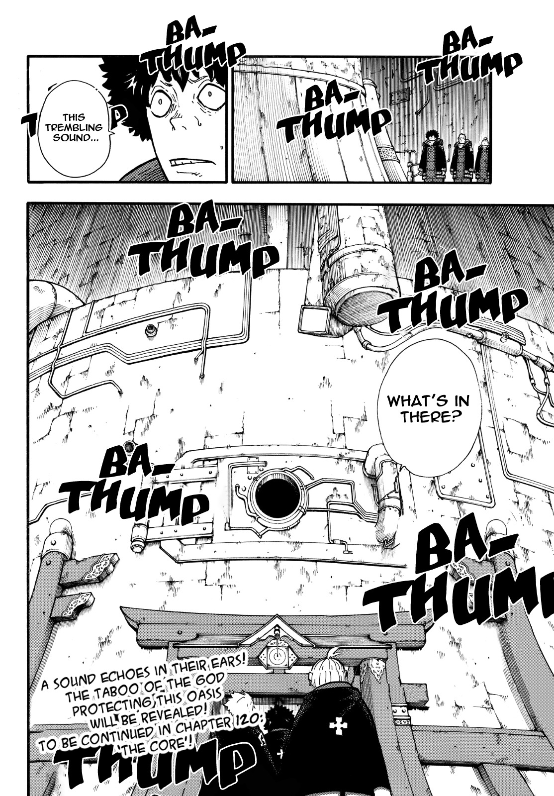Enen no Shouboutai Chapter 119 page 21 - Chapter 119: The Shintai's Mystery