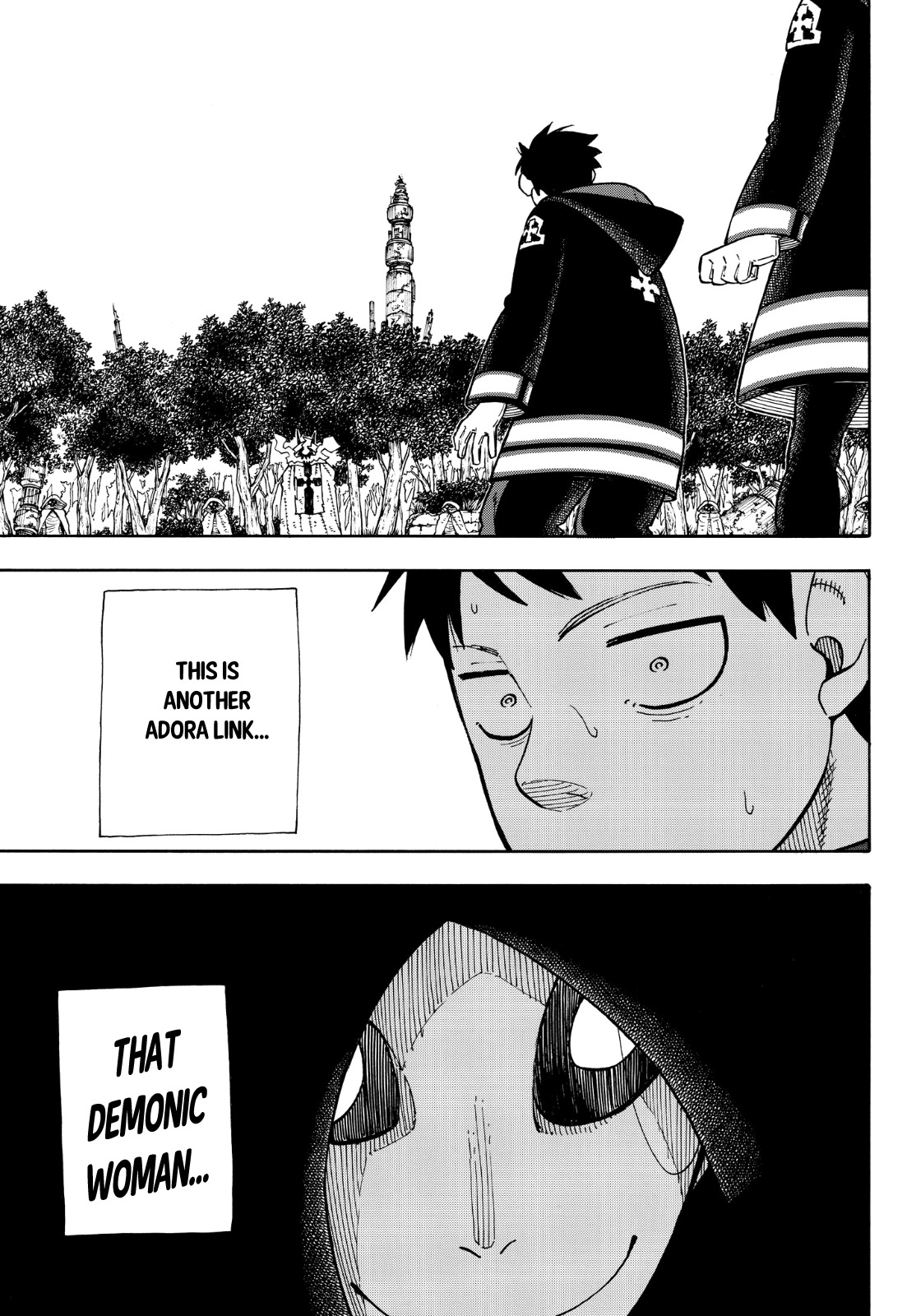 Enen no Shouboutai Chapter 119 page 6 - Chapter 119: The Shintai's Mystery
