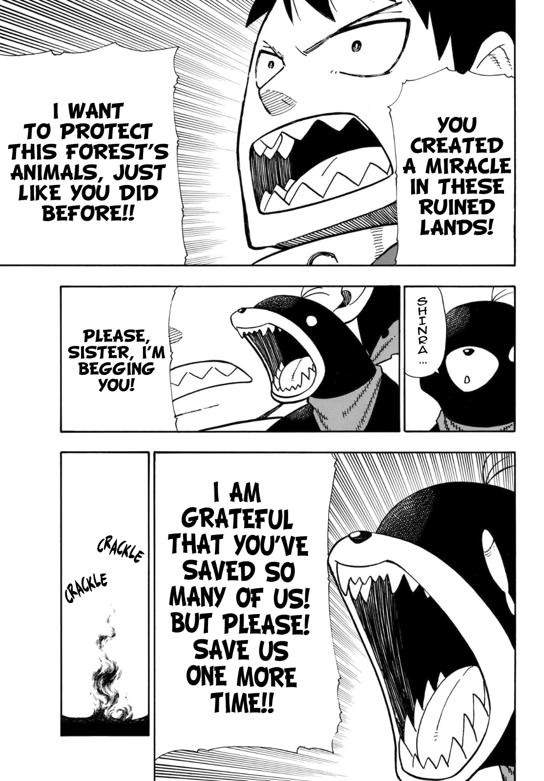 Enen no Shouboutai Chapter 120 page 17 - Chapter 120: The Core