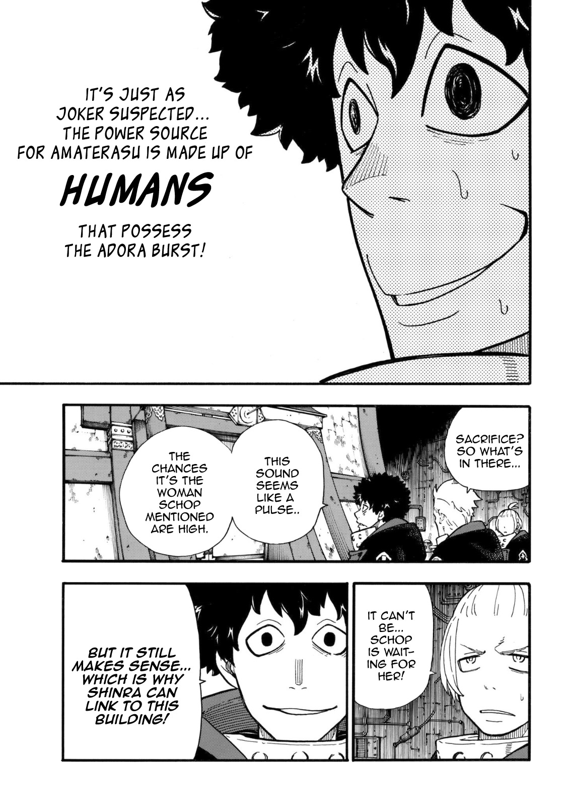 Enen no Shouboutai Chapter 120 page 7 - Chapter 120: The Core