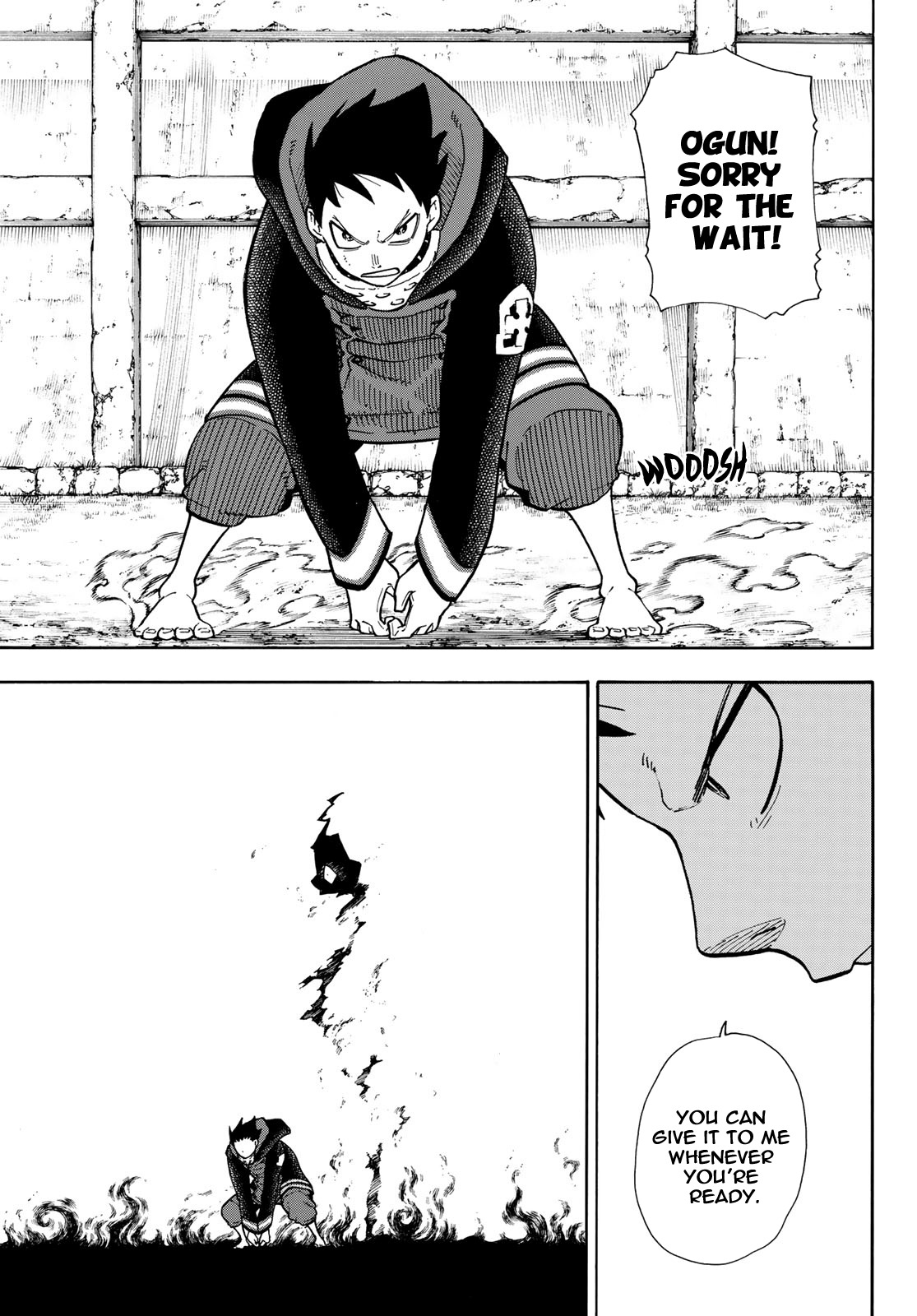 Enen no Shouboutai Chapter 121 page 4 - Chapter 121: One Second/Two Hundred and Fifty Years