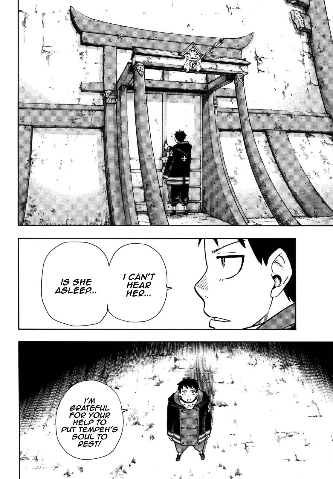 Enen no Shouboutai Chapter 122 page 11 - Chapter 122: The Black Lady