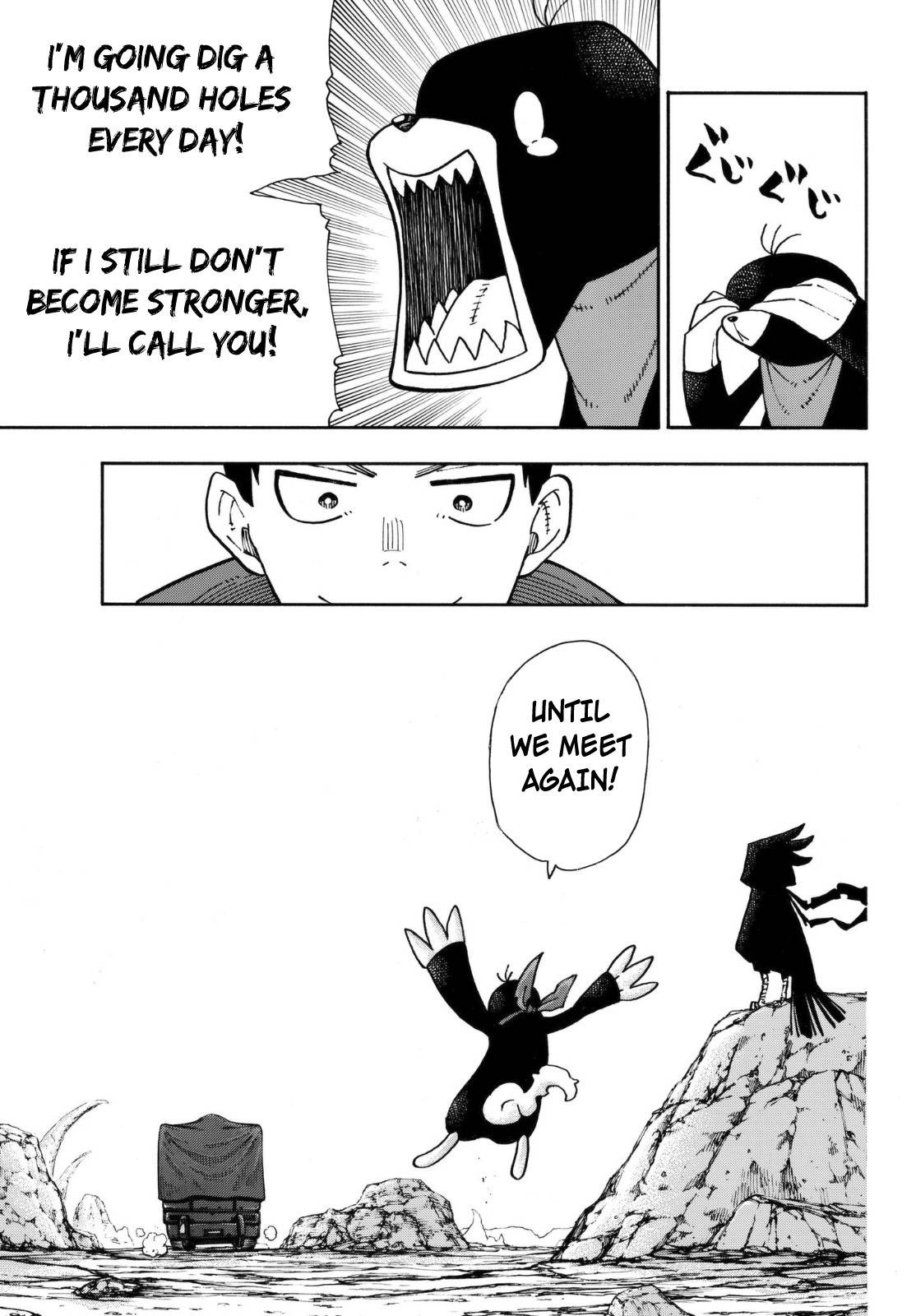 Enen no Shouboutai Chapter 122 page 18 - Chapter 122: The Black Lady