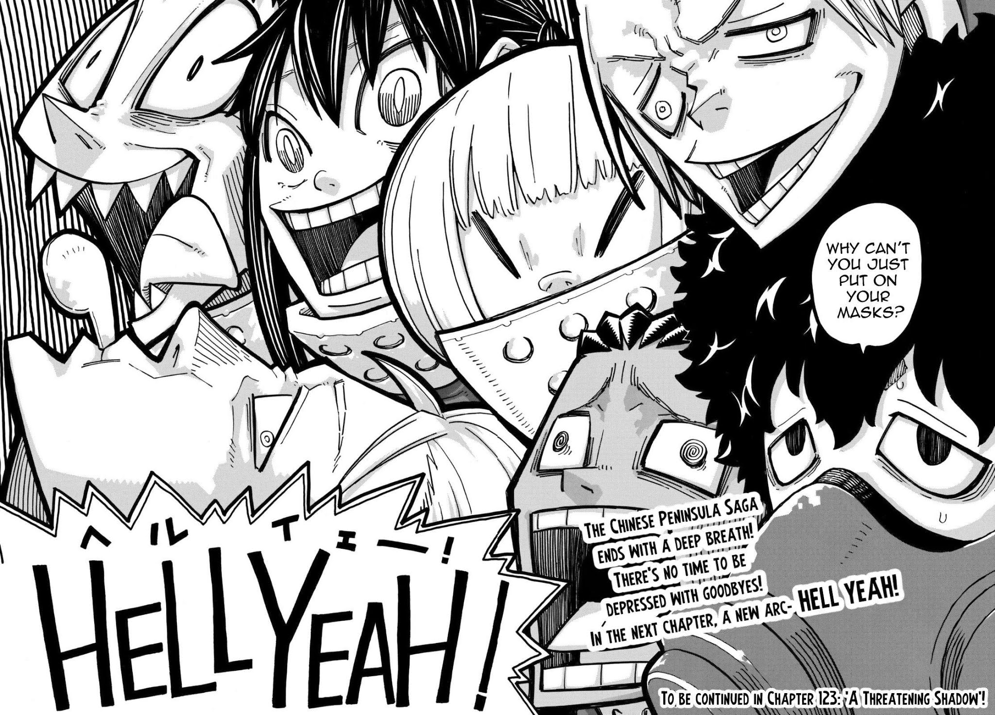 Enen no Shouboutai Chapter 122 page 19 - Chapter 122: The Black Lady