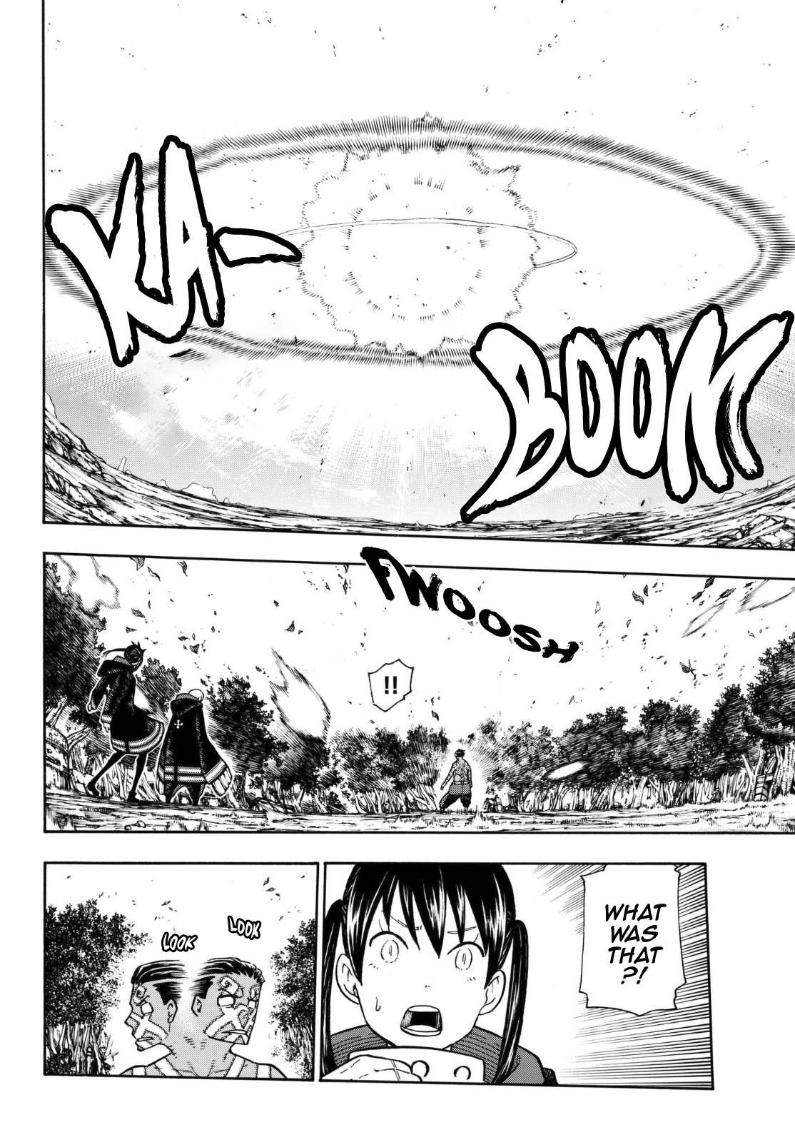 Enen no Shouboutai Chapter 122 page 3 - Chapter 122: The Black Lady