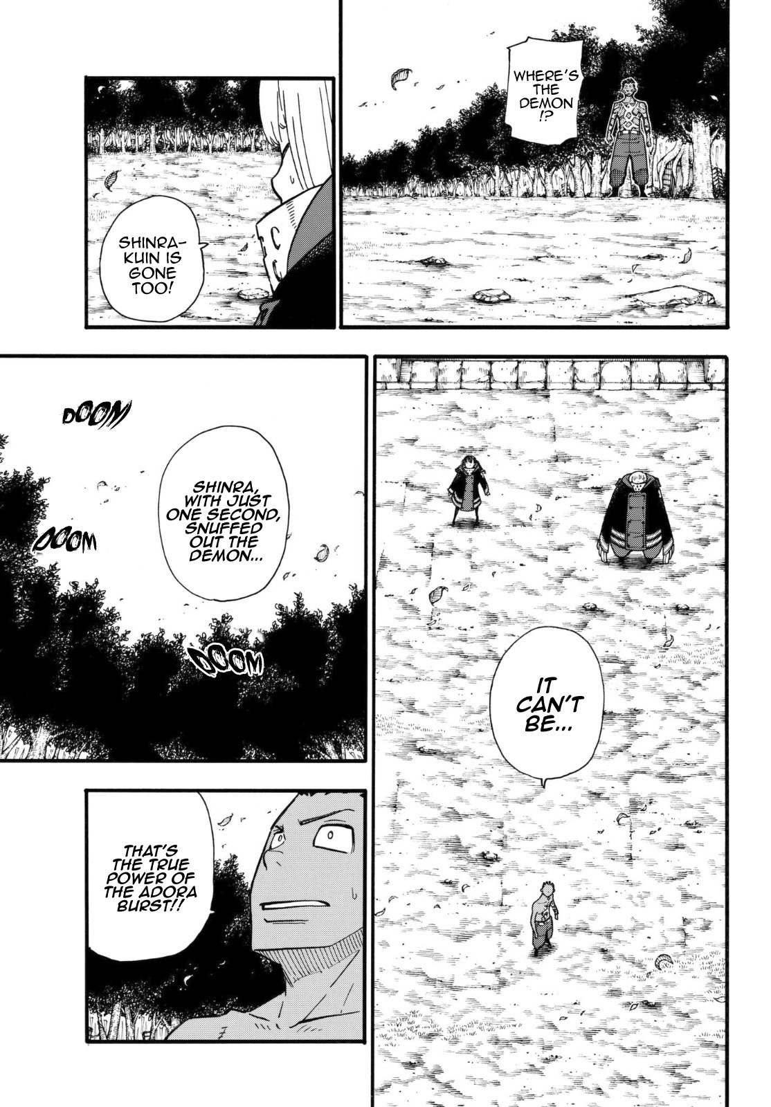 Enen no Shouboutai Chapter 122 page 4 - Chapter 122: The Black Lady