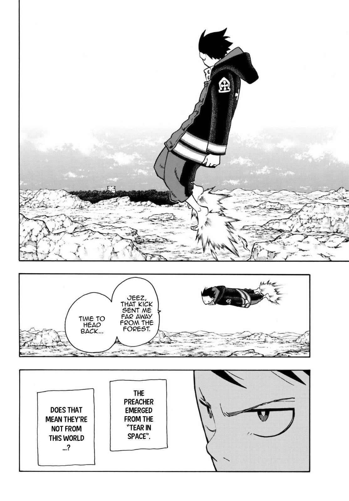 Enen no Shouboutai Chapter 122 page 5 - Chapter 122: The Black Lady