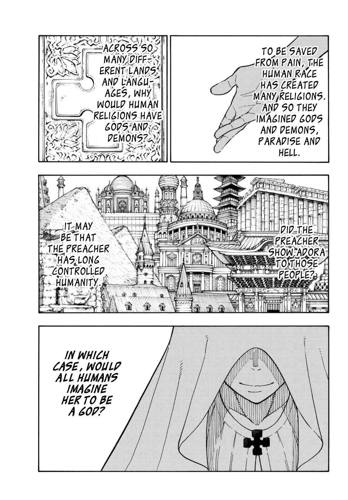 Enen no Shouboutai Chapter 122 page 8 - Chapter 122: The Black Lady