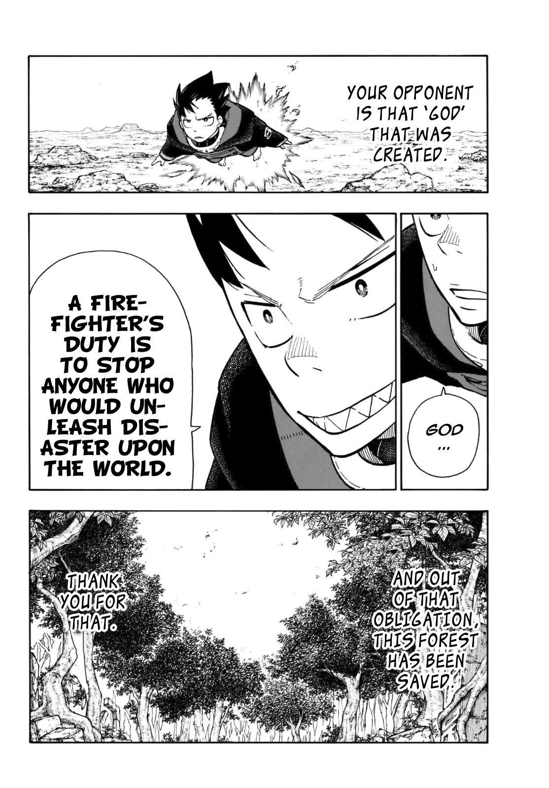 Enen no Shouboutai Chapter 122 page 9 - Chapter 122: The Black Lady
