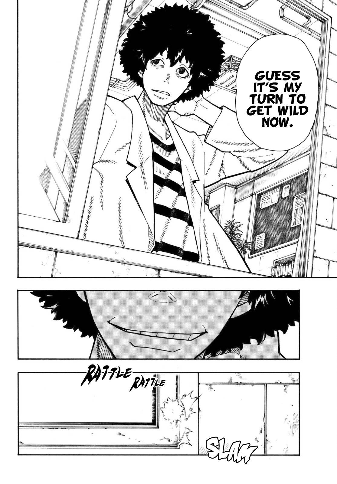 Enen no Shouboutai Chapter 123 page 17 - Chapter 123: A Threatening Shadow