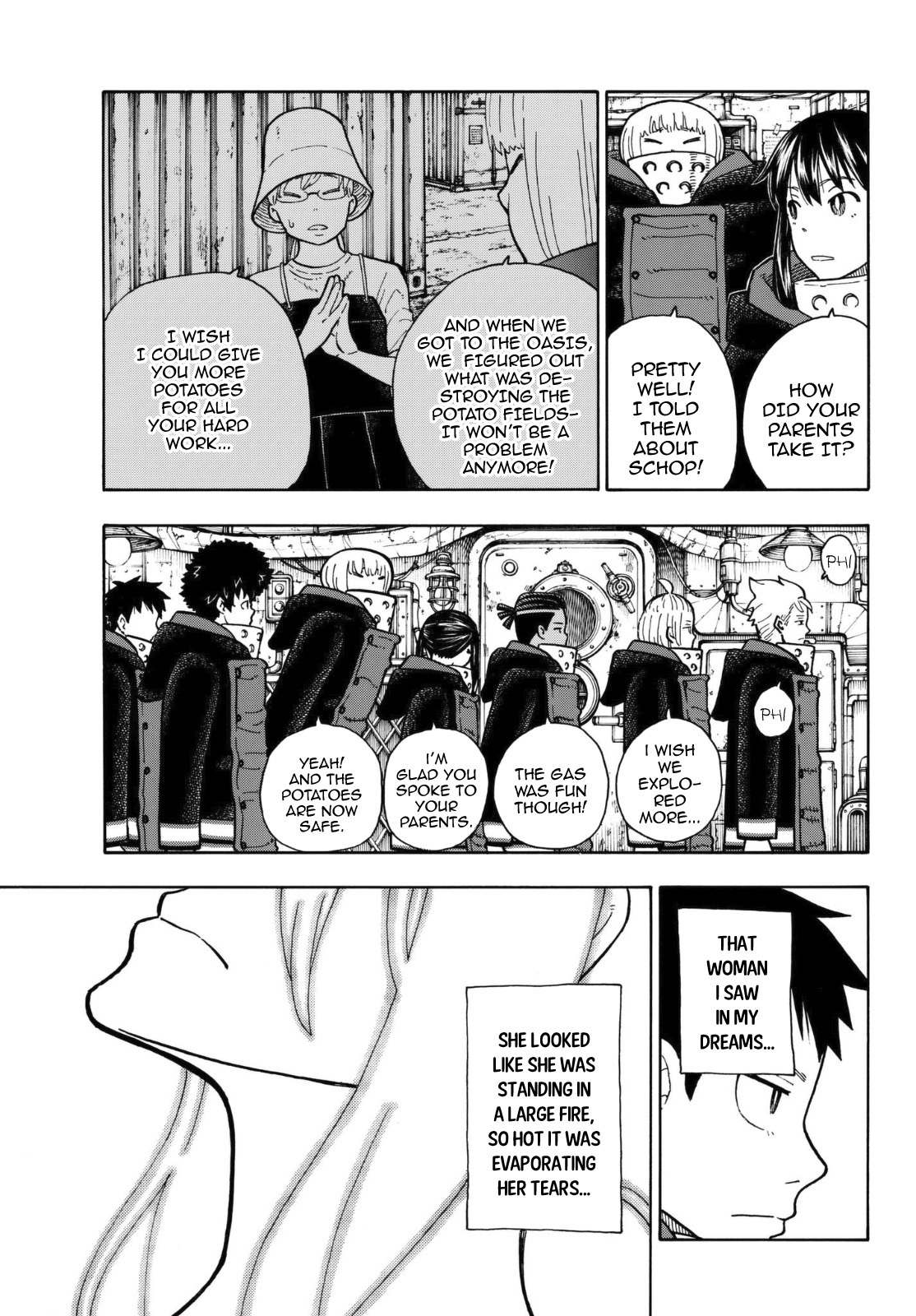 Enen no Shouboutai Chapter 123 page 6 - Chapter 123: A Threatening Shadow