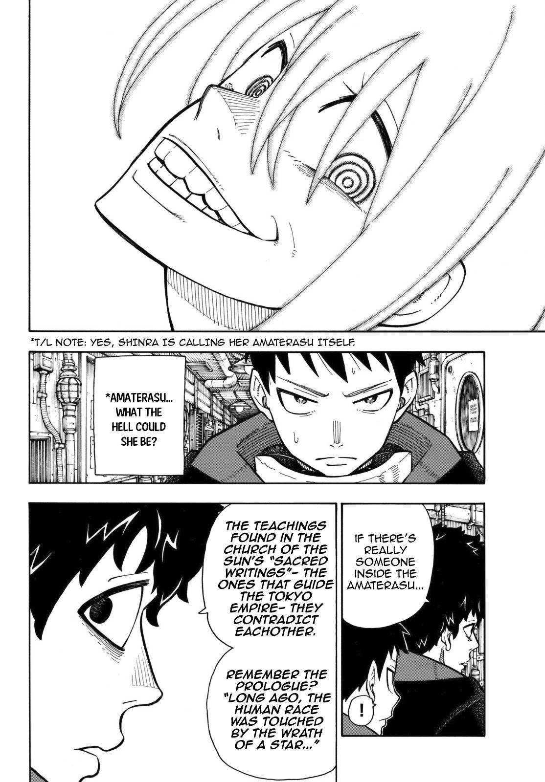 Enen no Shouboutai Chapter 123 page 7 - Chapter 123: A Threatening Shadow