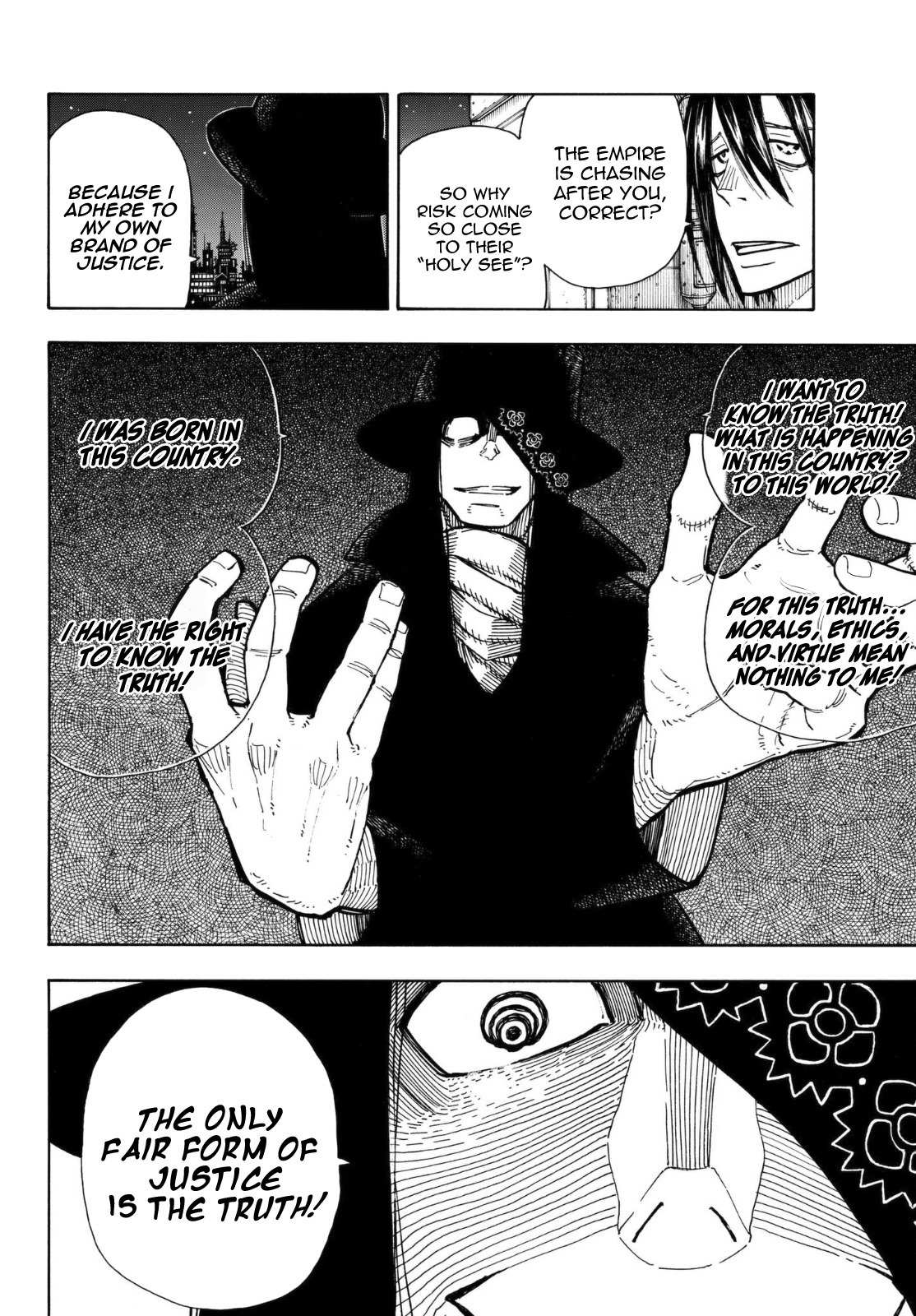 Enen no Shouboutai Chapter 124 page 11 - Chapter 124: The Dark Hero