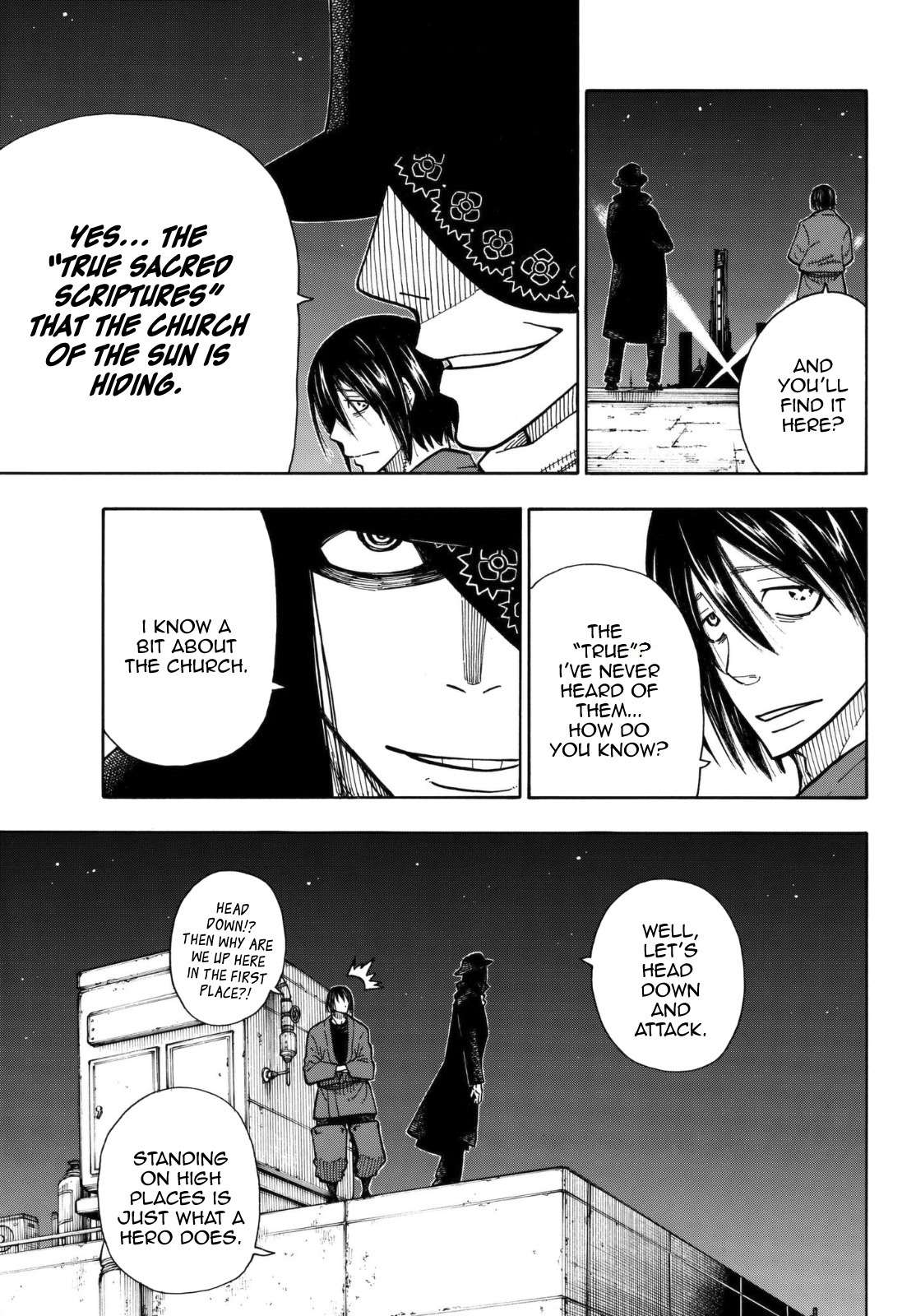 Enen no Shouboutai Chapter 124 page 12 - Chapter 124: The Dark Hero