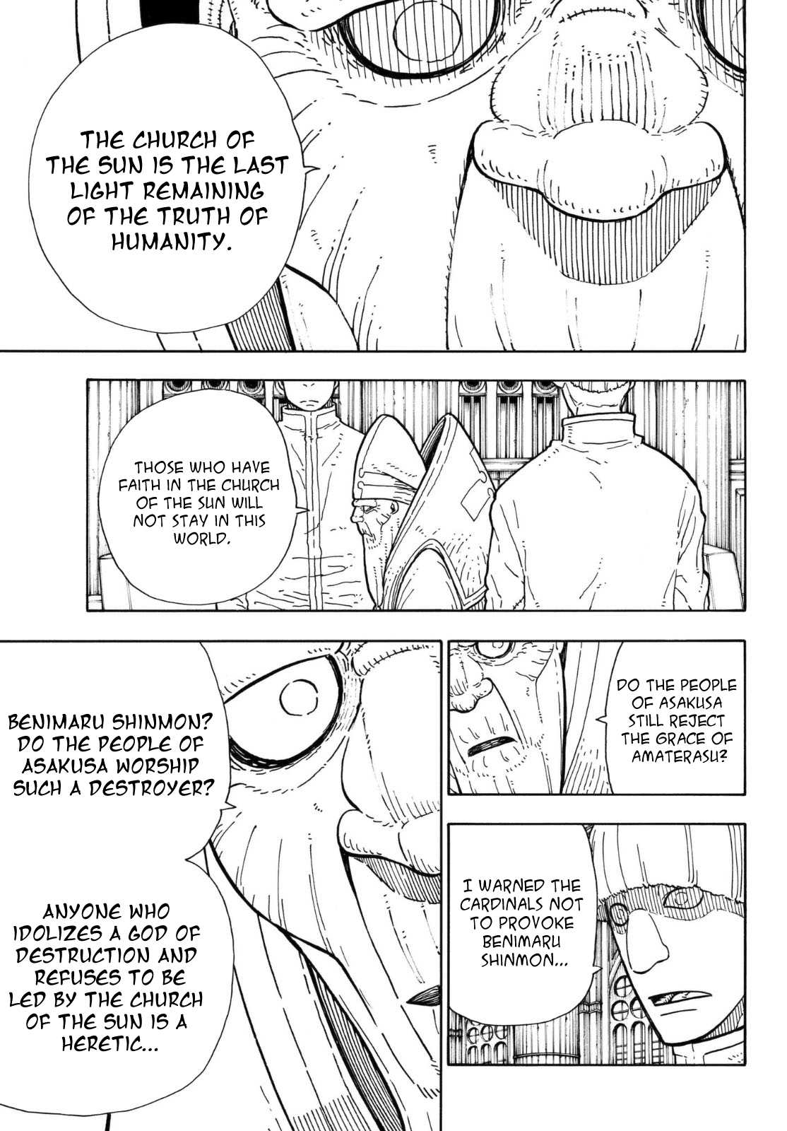 Enen no Shouboutai Chapter 124 page 16 - Chapter 124: The Dark Hero