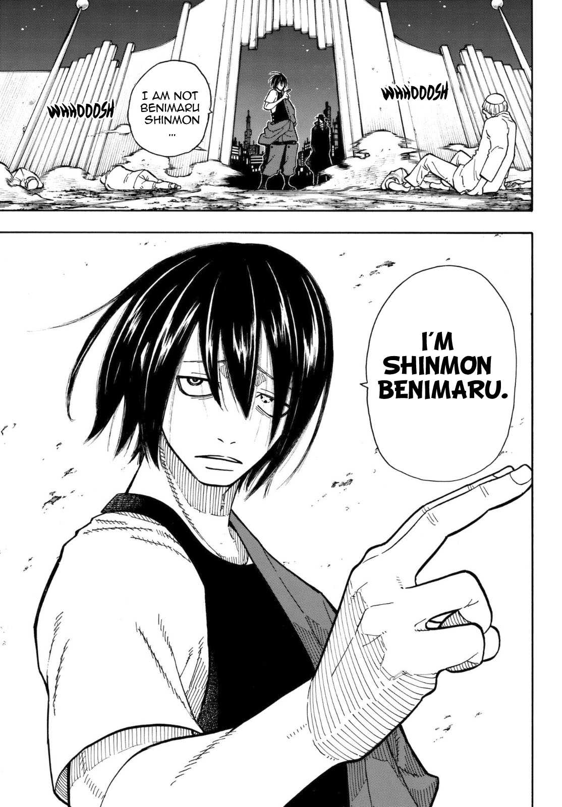 Enen no Shouboutai Chapter 124 page 18 - Chapter 124: The Dark Hero