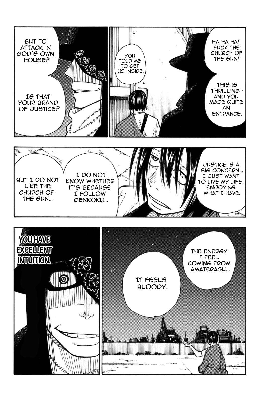 Enen no Shouboutai Chapter 124 page 19 - Chapter 124: The Dark Hero