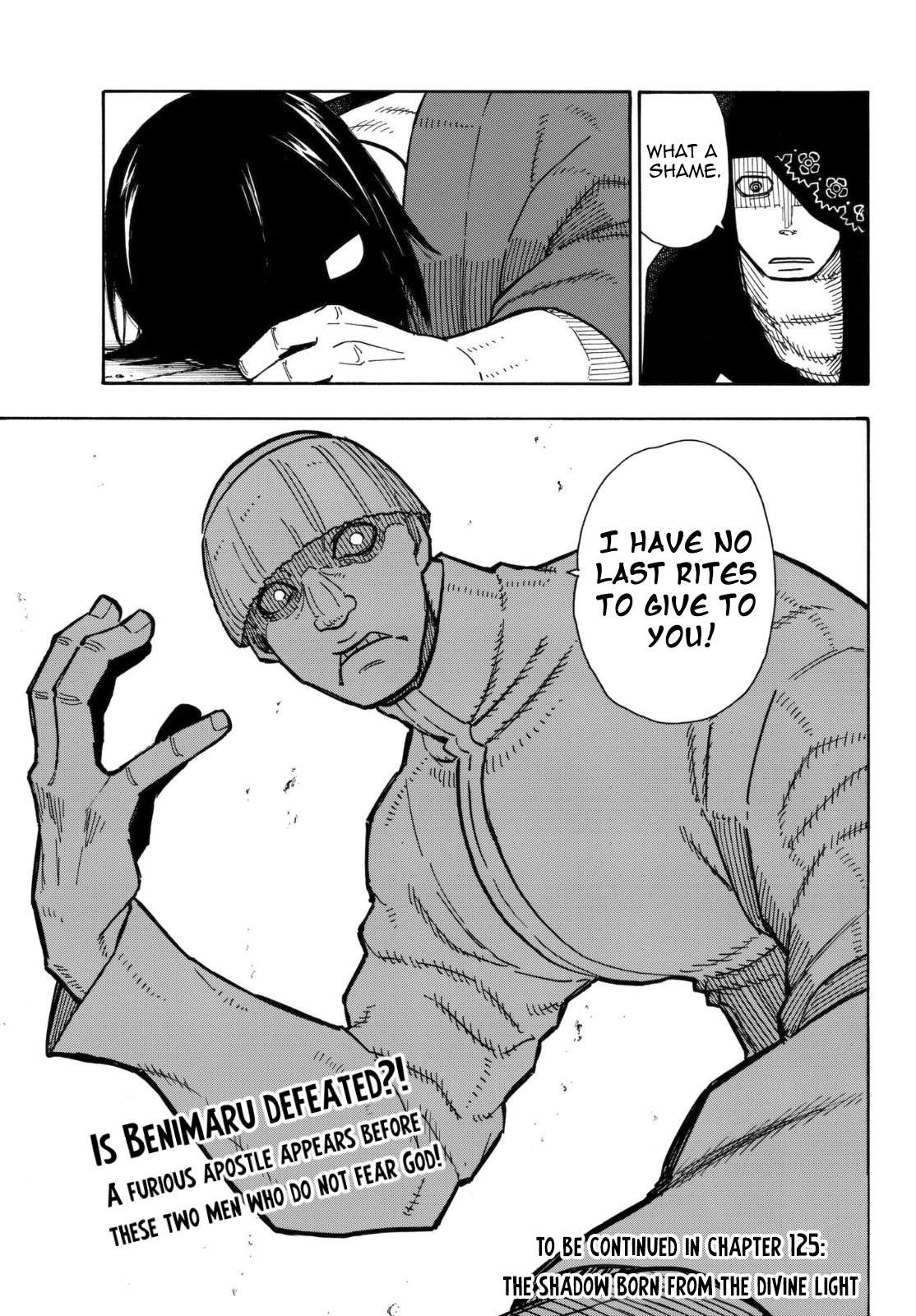 Enen no Shouboutai Chapter 124 page 22 - Chapter 124: The Dark Hero