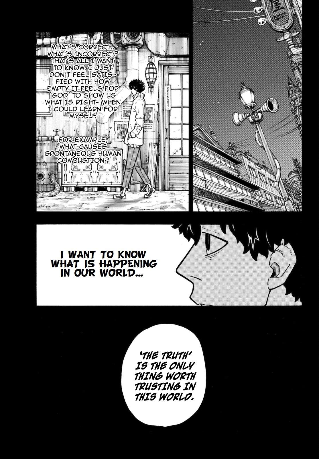 Enen no Shouboutai Chapter 124 page 4 - Chapter 124: The Dark Hero