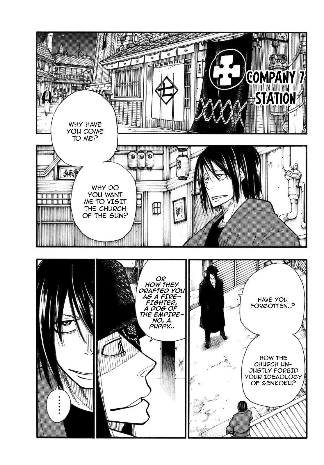Enen no Shouboutai Chapter 124 page 6 - Chapter 124: The Dark Hero