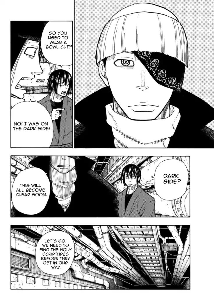 Enen no Shouboutai Chapter 125 page 13 - Chapter 125: The Shadow Born from the Divine Light