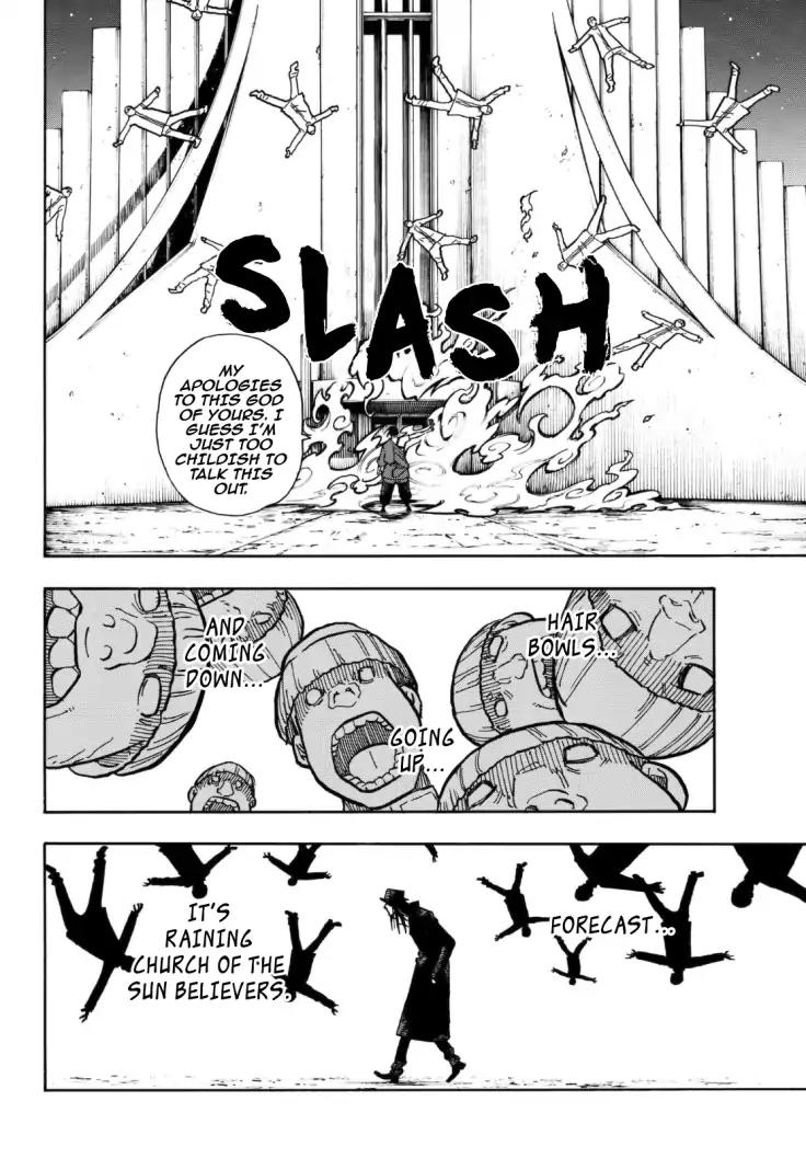 Enen no Shouboutai Chapter 125 page 7 - Chapter 125: The Shadow Born from the Divine Light