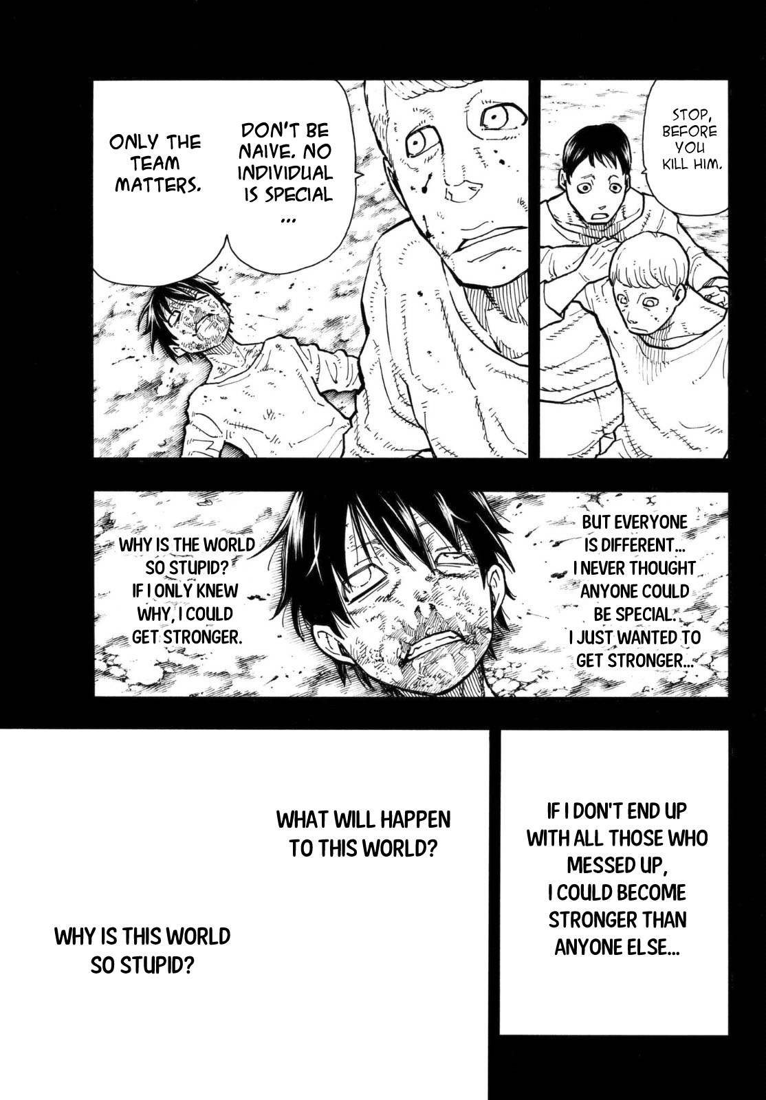 Enen no Shouboutai Chapter 126 page 10 - Chapter 126: In the Shade of the Sun