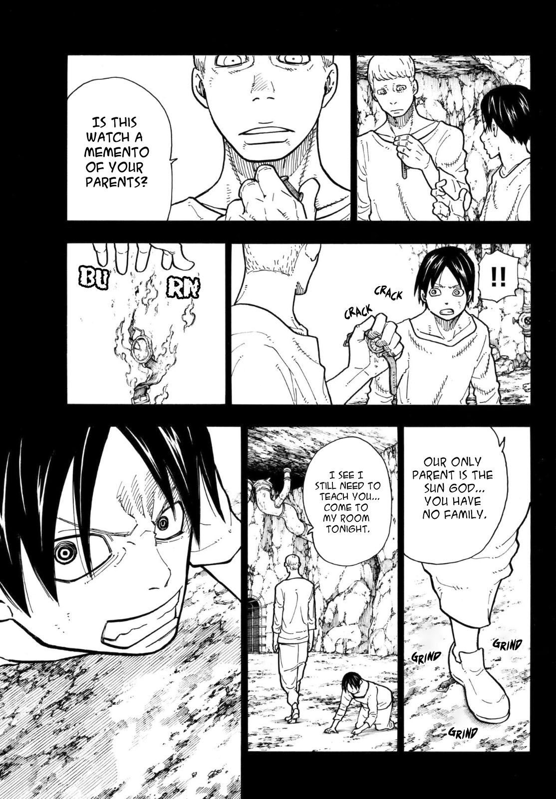 Enen no Shouboutai Chapter 126 page 12 - Chapter 126: In the Shade of the Sun