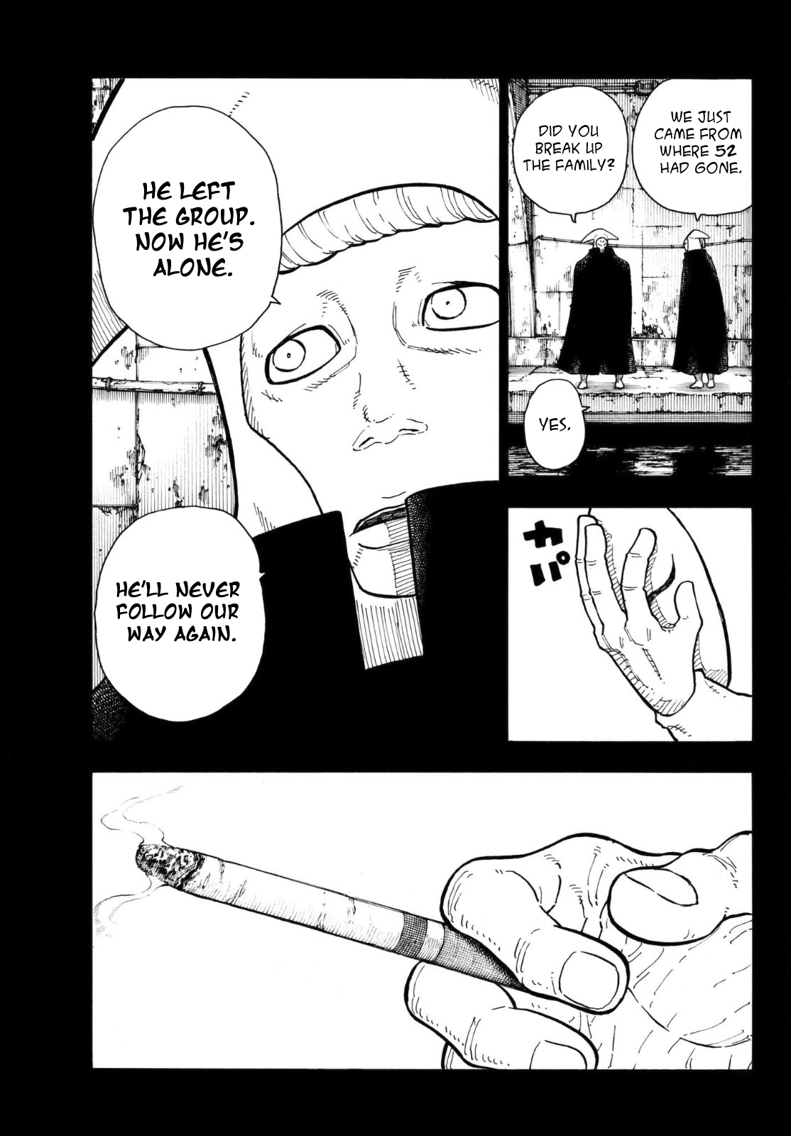 Enen no Shouboutai Chapter 126 page 18 - Chapter 126: In the Shade of the Sun