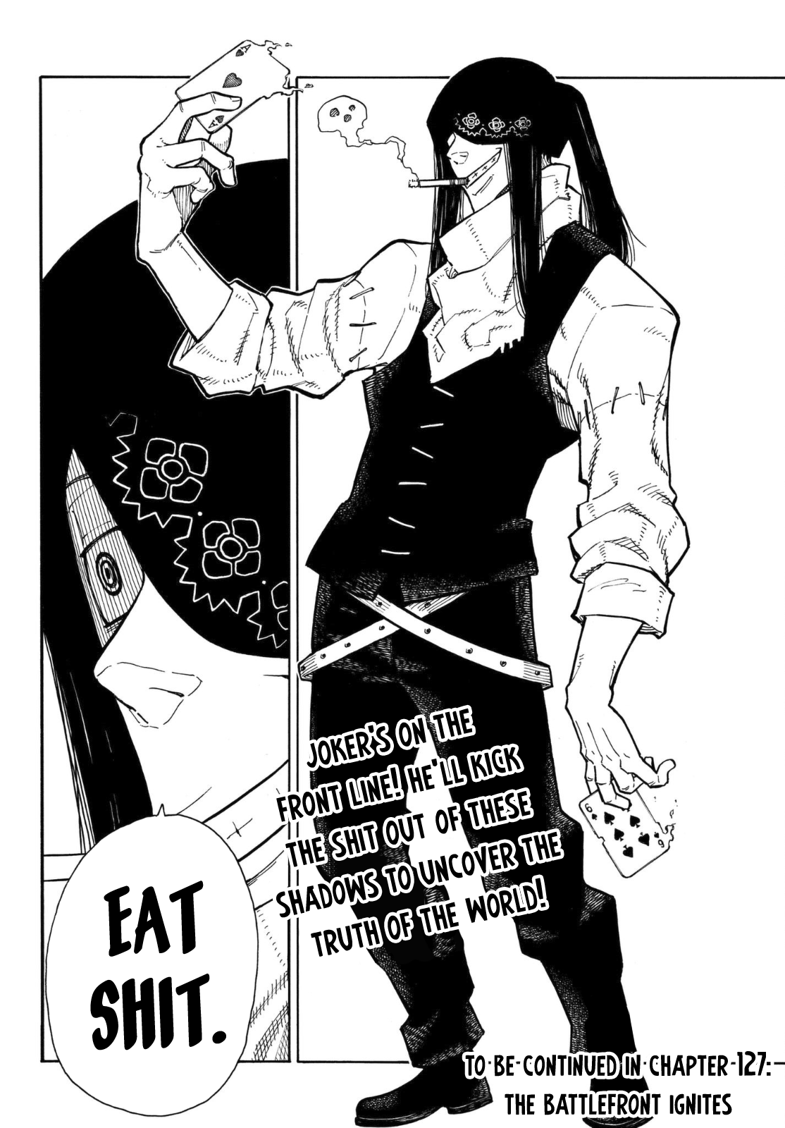 Enen no Shouboutai Chapter 126 page 21 - Chapter 126: In the Shade of the Sun