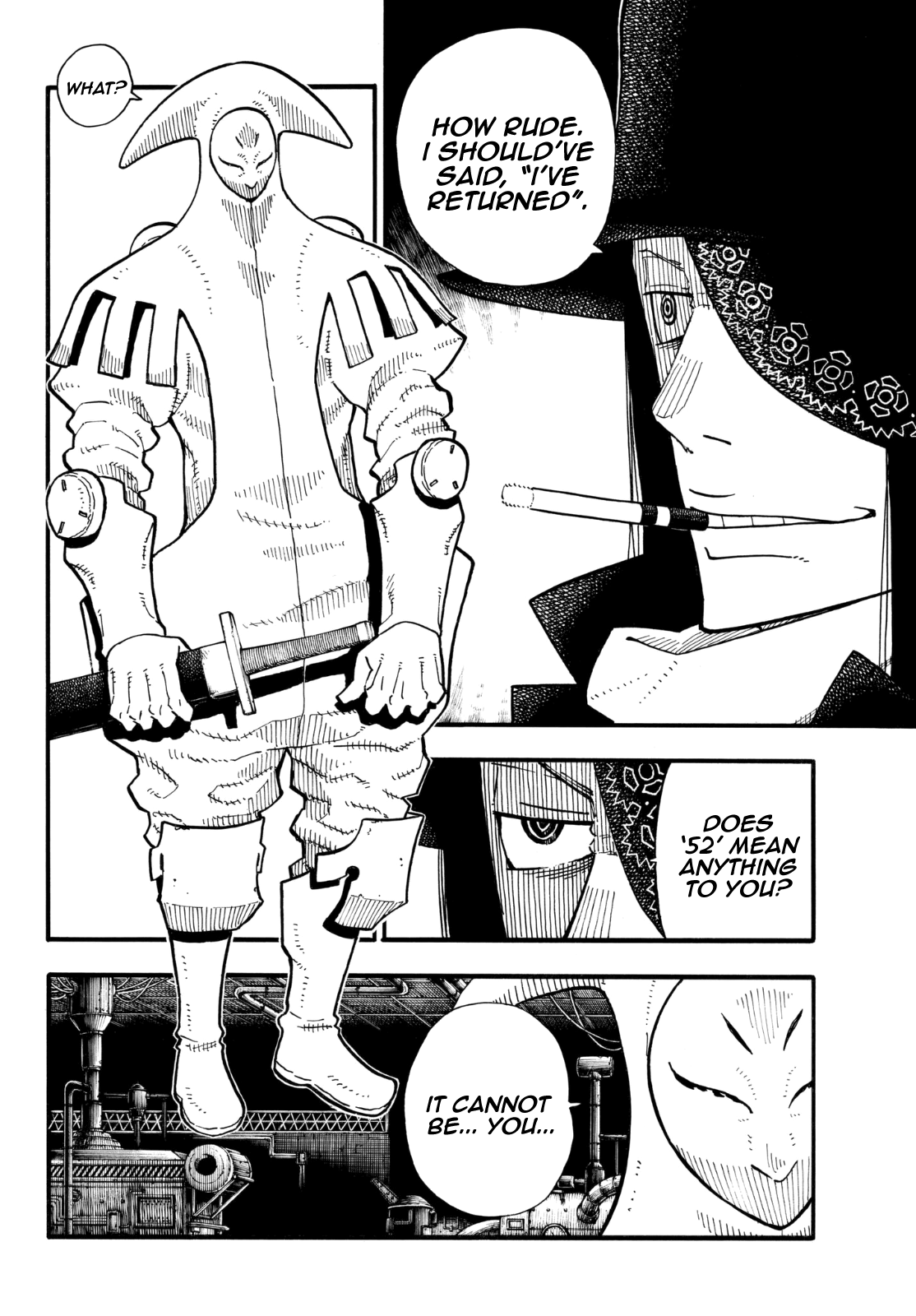 Enen no Shouboutai Chapter 126 page 5 - Chapter 126: In the Shade of the Sun