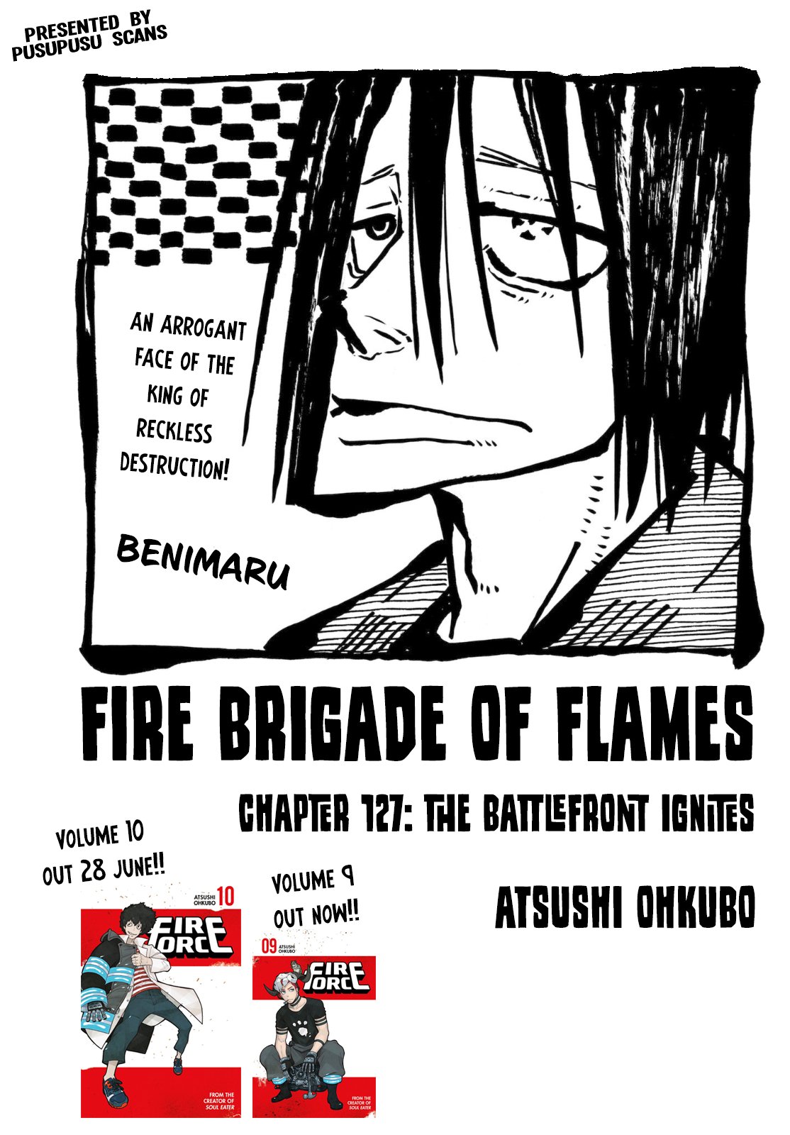 Enen no Shouboutai Chapter 127 page 3 - Chapter 127: The Battlefront Ignites