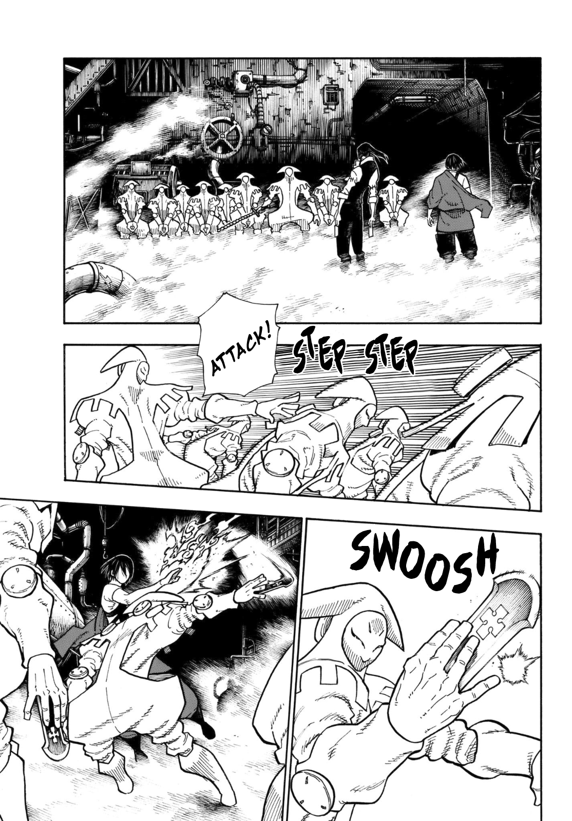 Enen no Shouboutai Chapter 127 page 5 - Chapter 127: The Battlefront Ignites