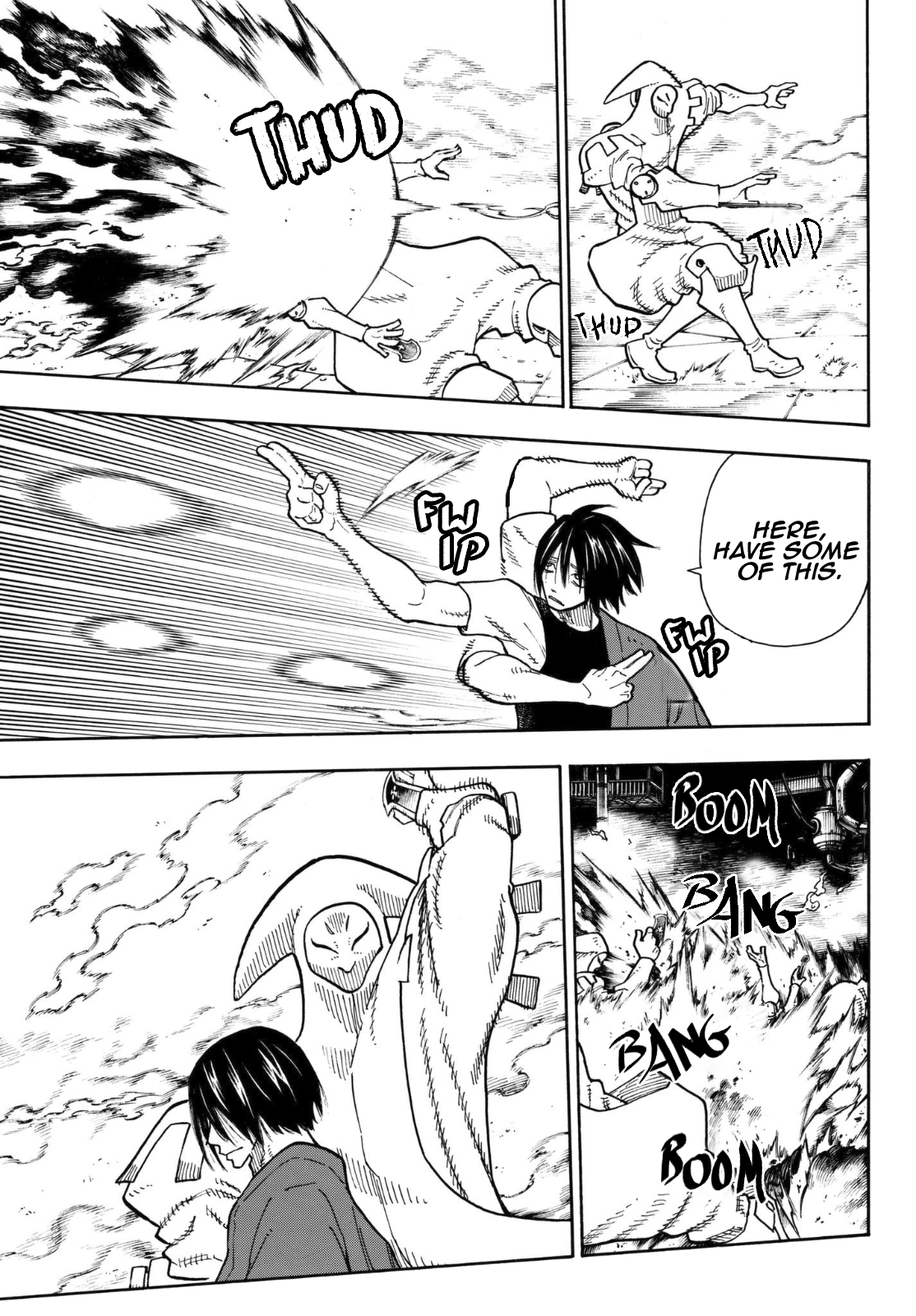Enen no Shouboutai Chapter 127 page 9 - Chapter 127: The Battlefront Ignites