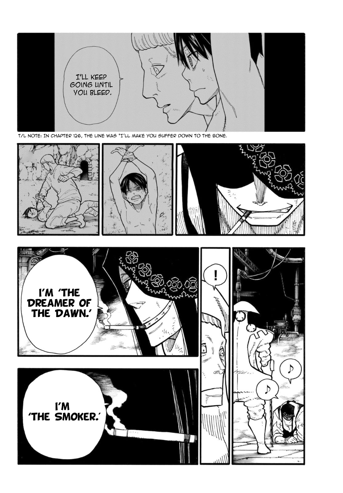 Enen no Shouboutai Chapter 128 page 14 - Chapter 128: Together and Alone