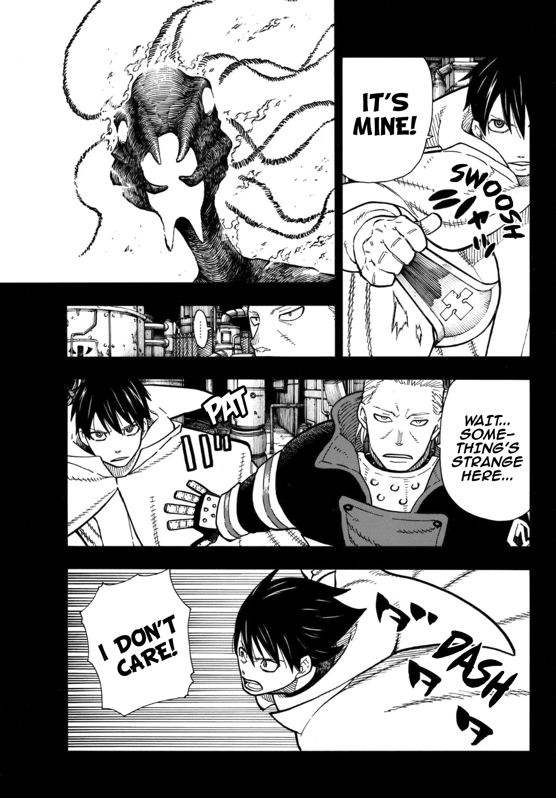 Enen no Shouboutai Chapter 129 page 11 - Chapter 129: Double One-Eyed