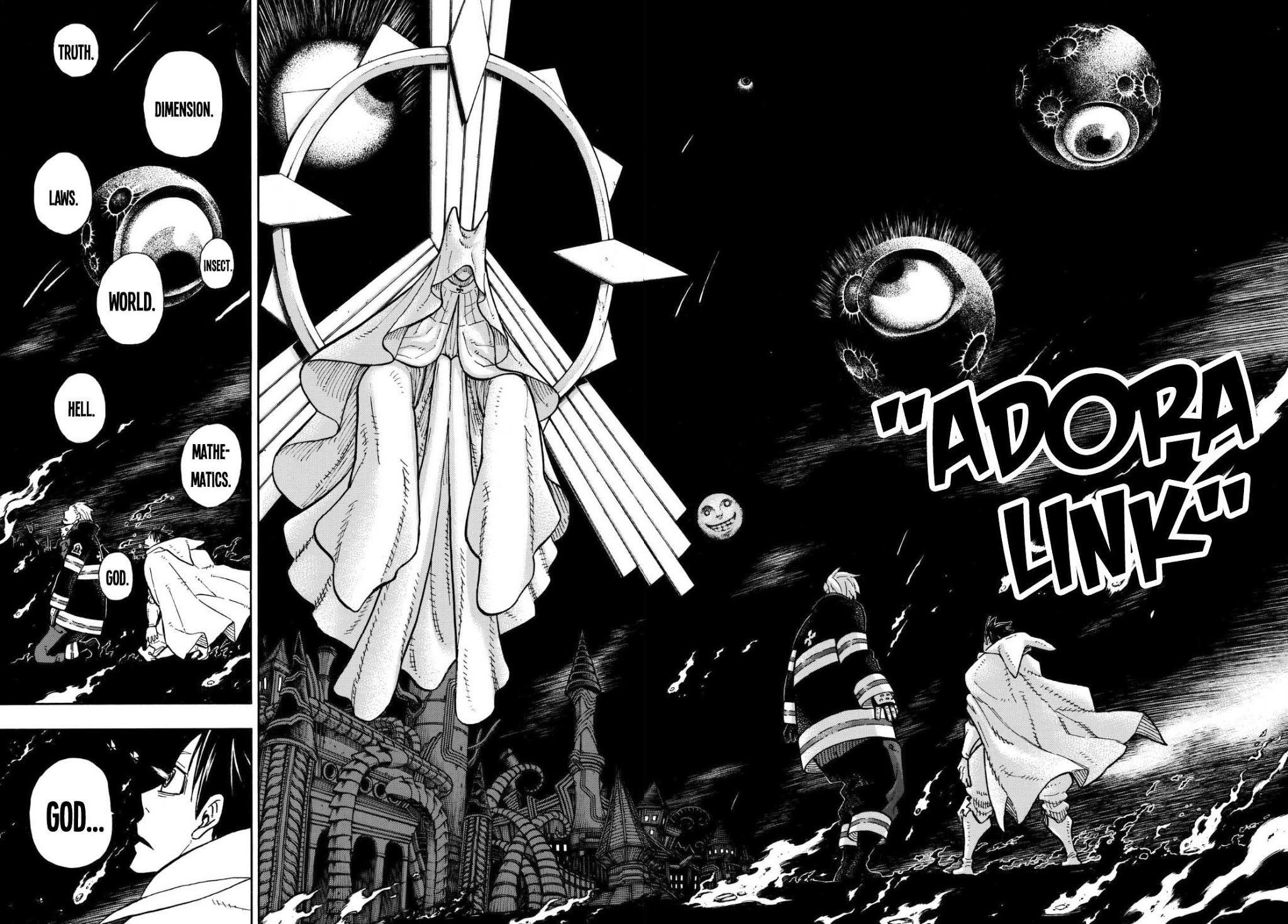 Enen no Shouboutai Chapter 129 page 16 - Chapter 129: Double One-Eyed