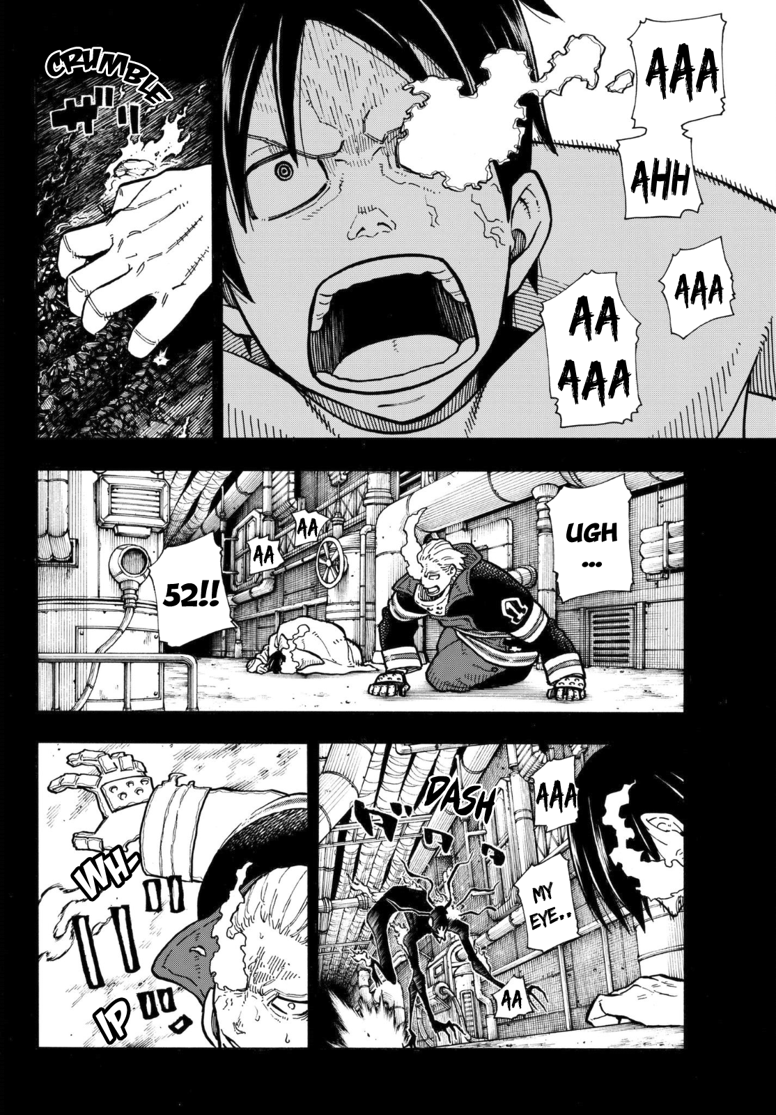 Enen no Shouboutai Chapter 129 page 17 - Chapter 129: Double One-Eyed
