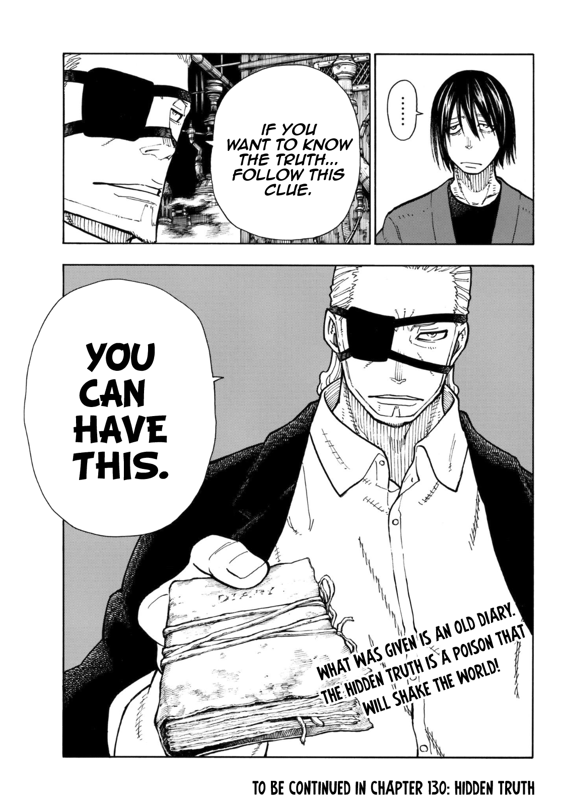 Enen no Shouboutai Chapter 129 page 20 - Chapter 129: Double One-Eyed