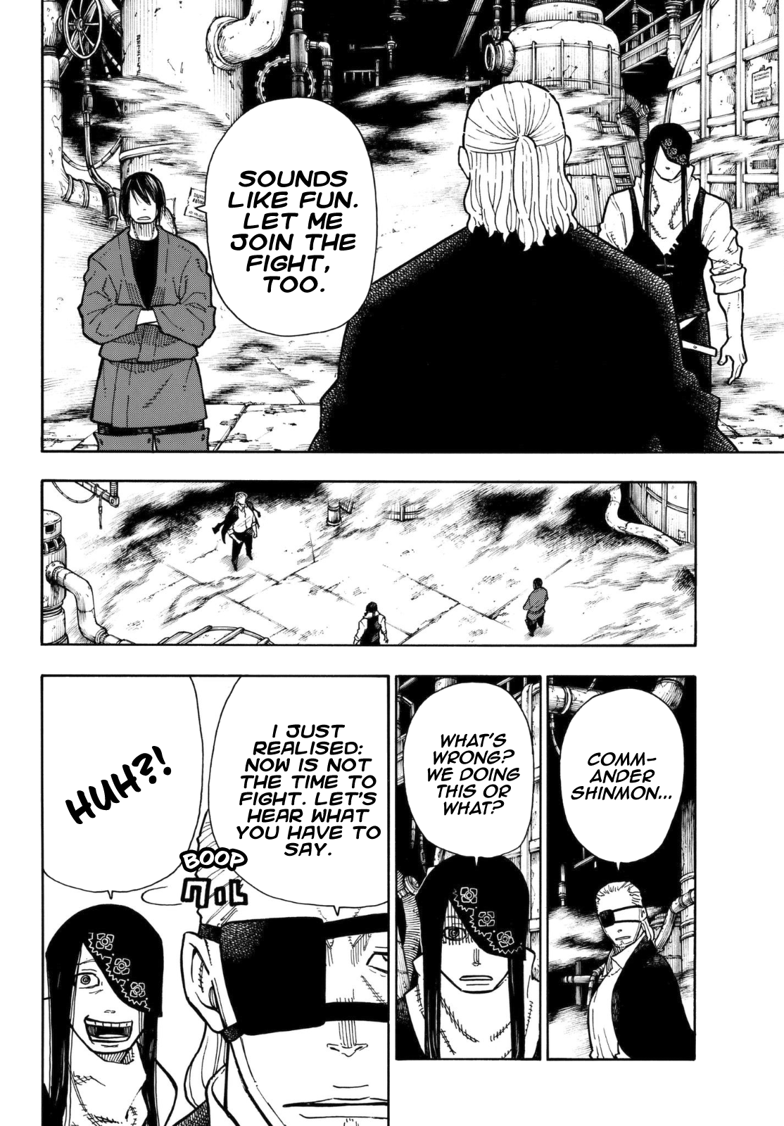 Enen no Shouboutai Chapter 129 page 6 - Chapter 129: Double One-Eyed