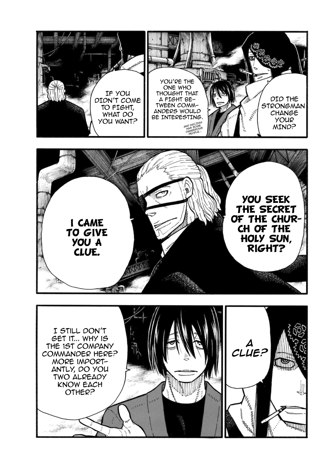 Enen no Shouboutai Chapter 129 page 7 - Chapter 129: Double One-Eyed